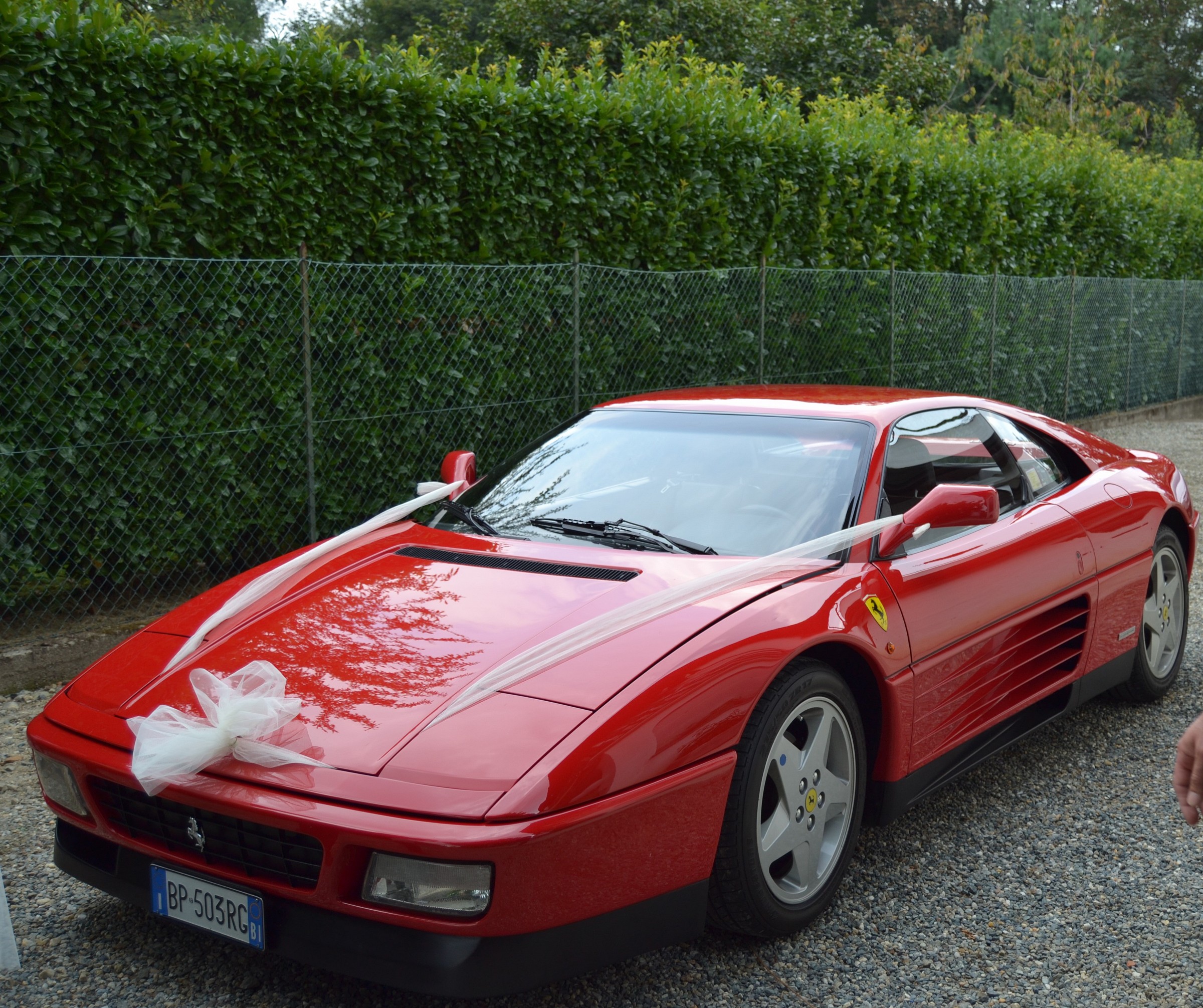 The carriage of the bride!