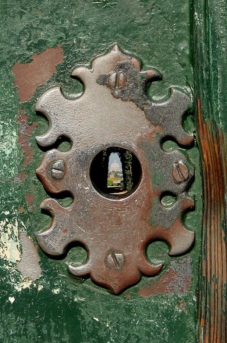 Through the keyhole