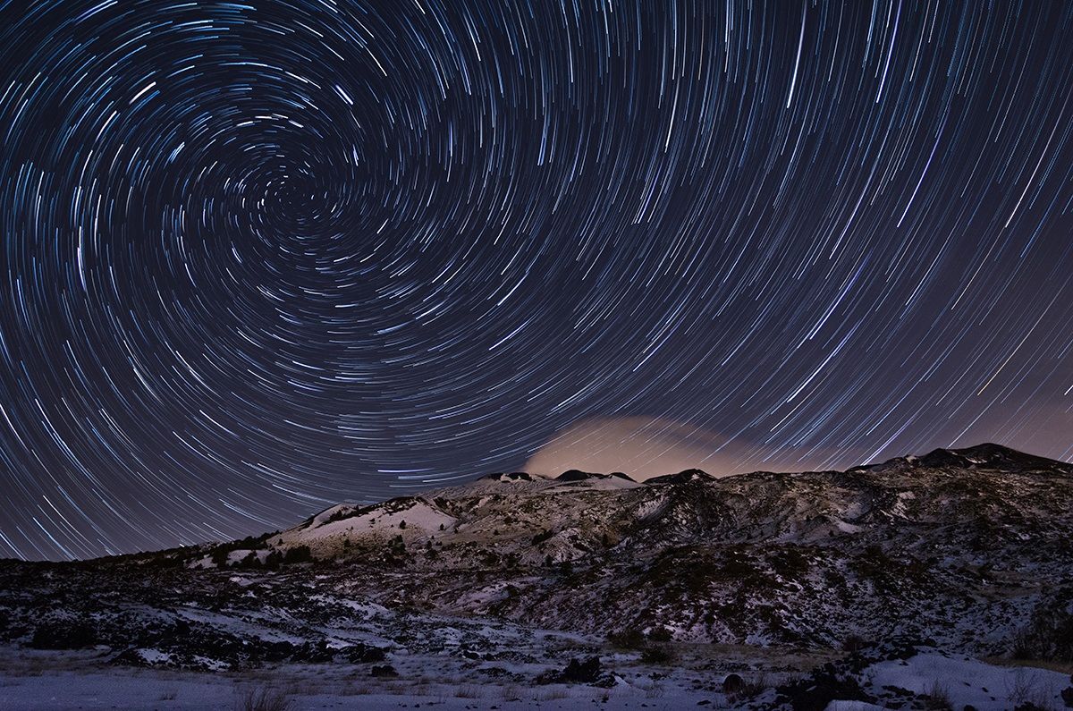 Night on Etna # 2