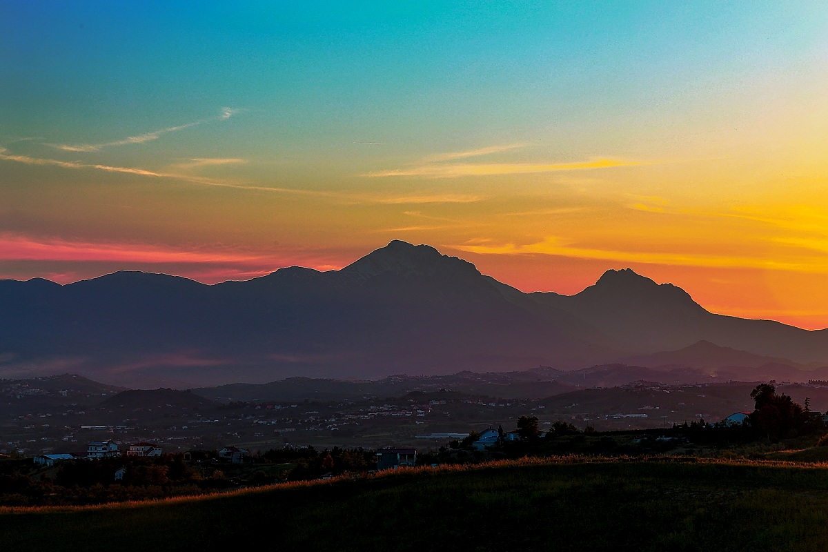 The Sleeping Beauty at sunset !!!