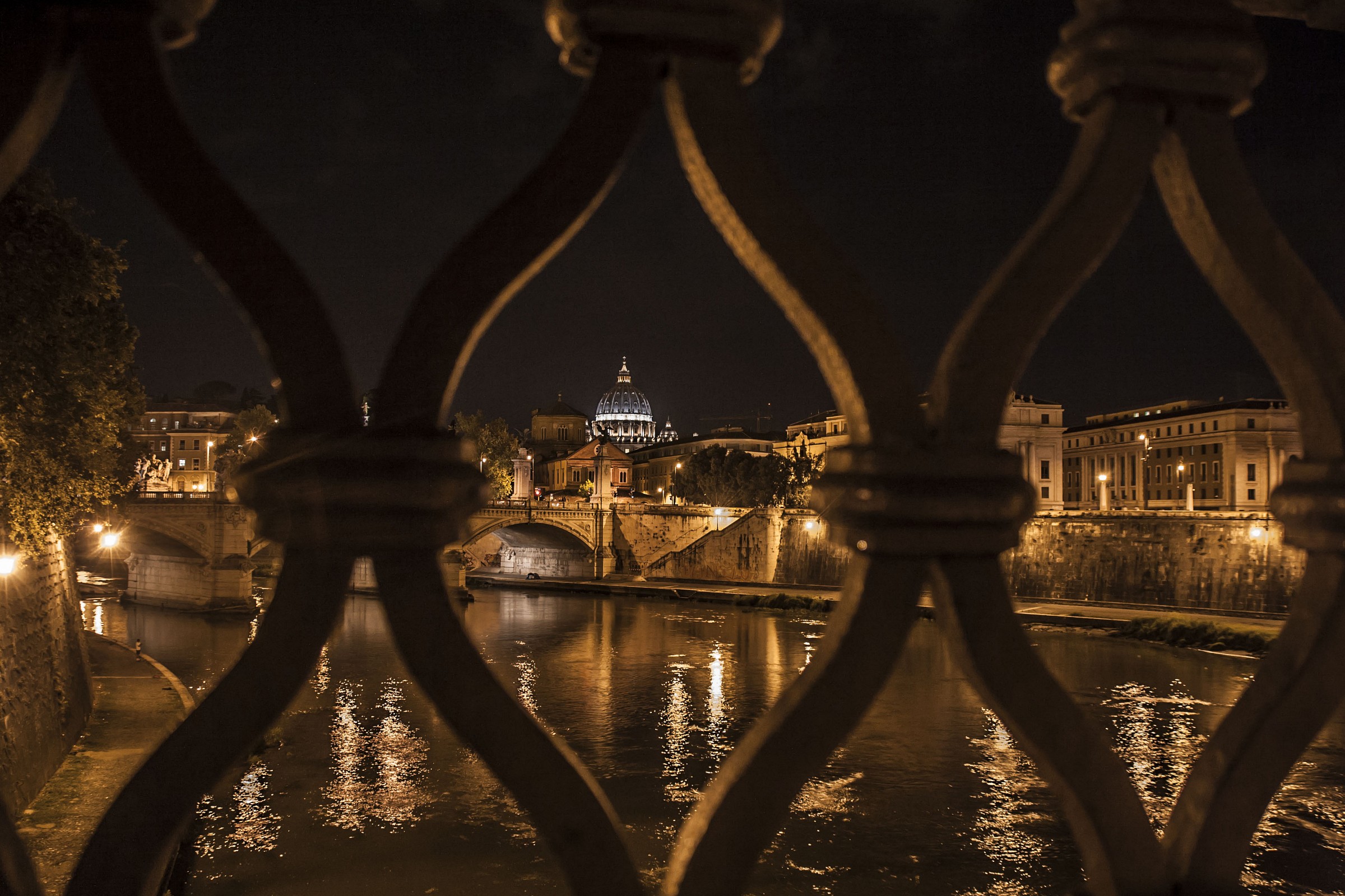 San Pietro from the bridge of Castel Sant'Angelo