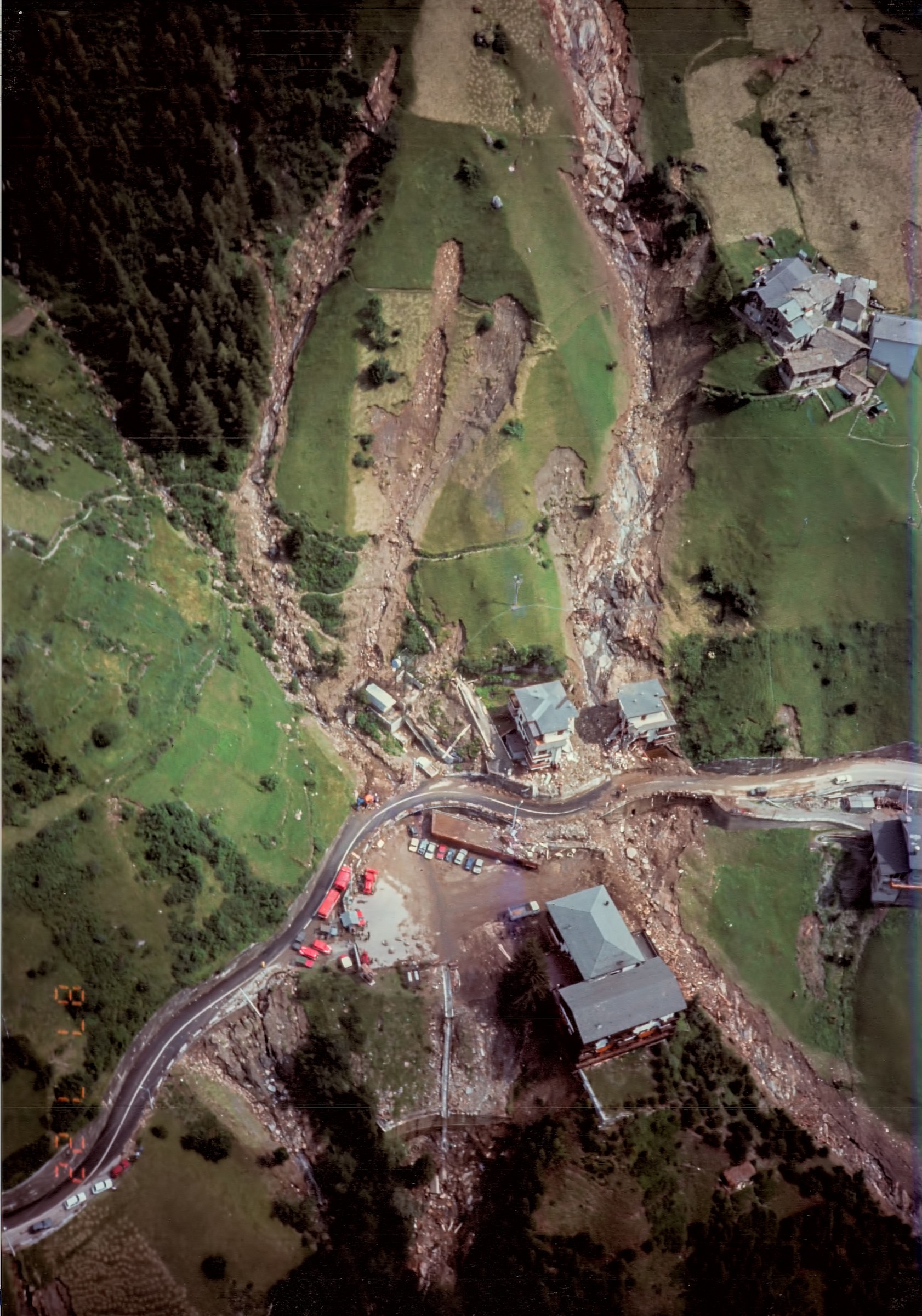 landslide in Val Tartano