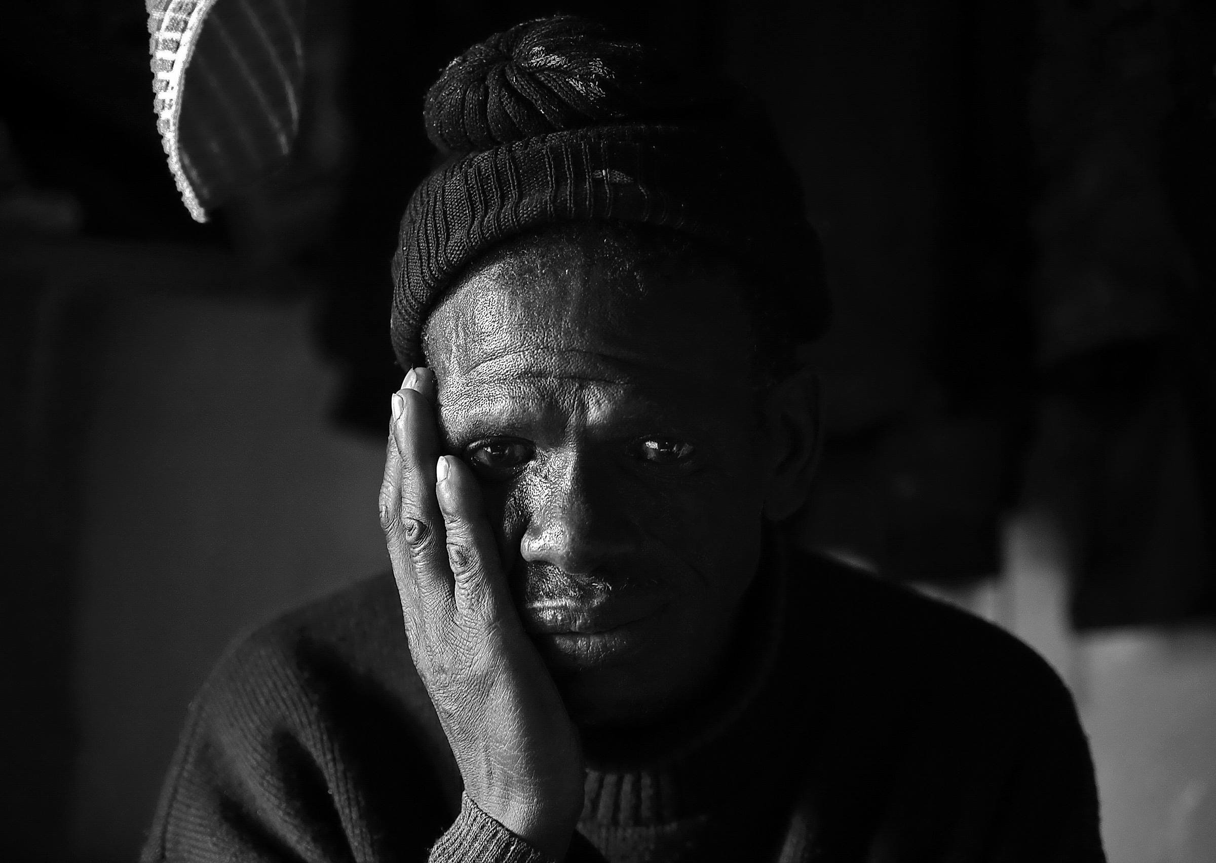 Langa township - a poor man