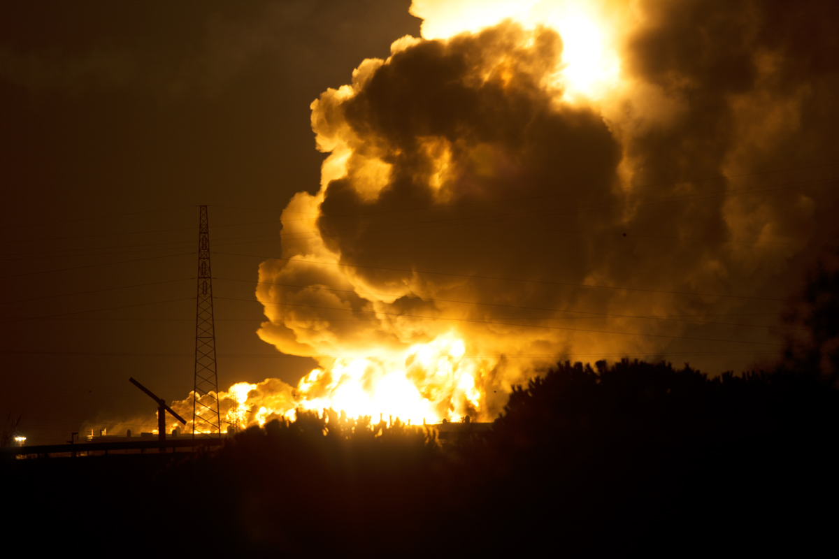 Esplosione raffineria Milazzo 2