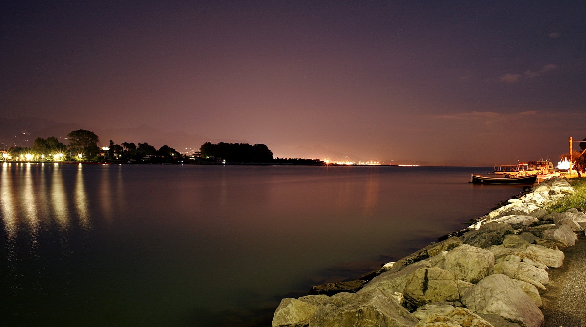 Mouth of the river Magra