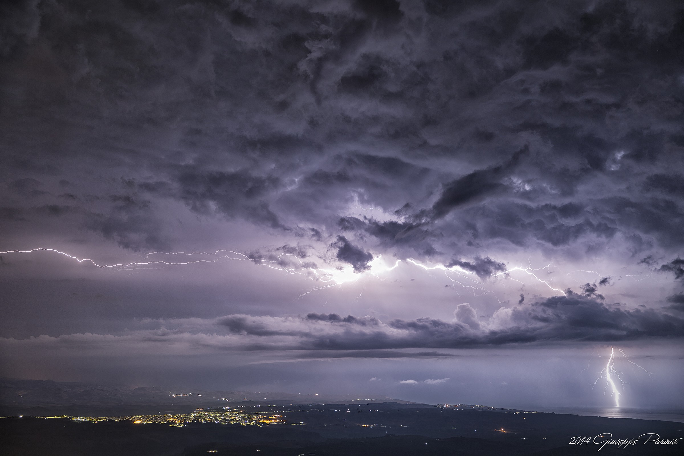 Storm on the Mediterranean