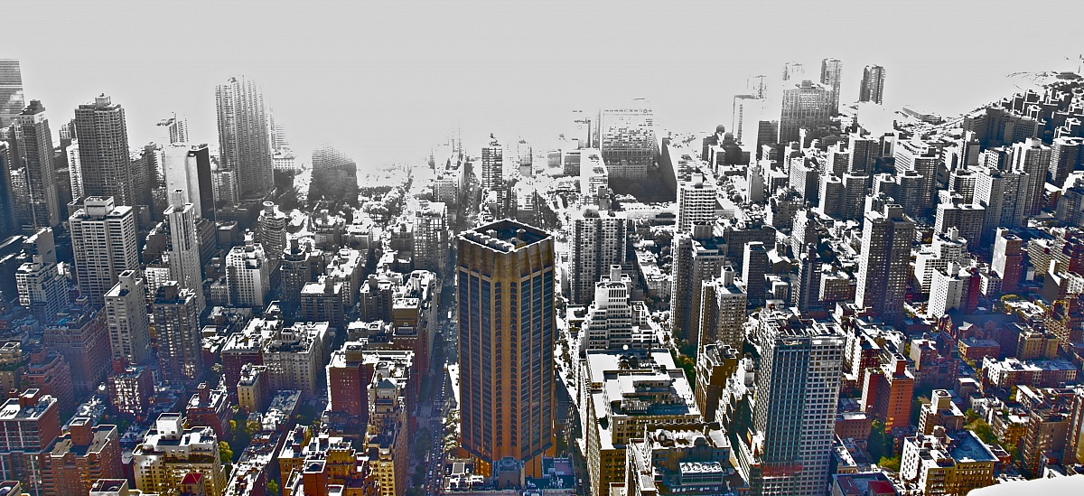 New York dall'Empire State Building