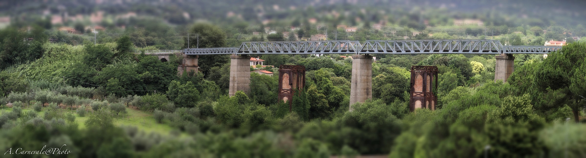 Ponte di Vellletri in TiltShift