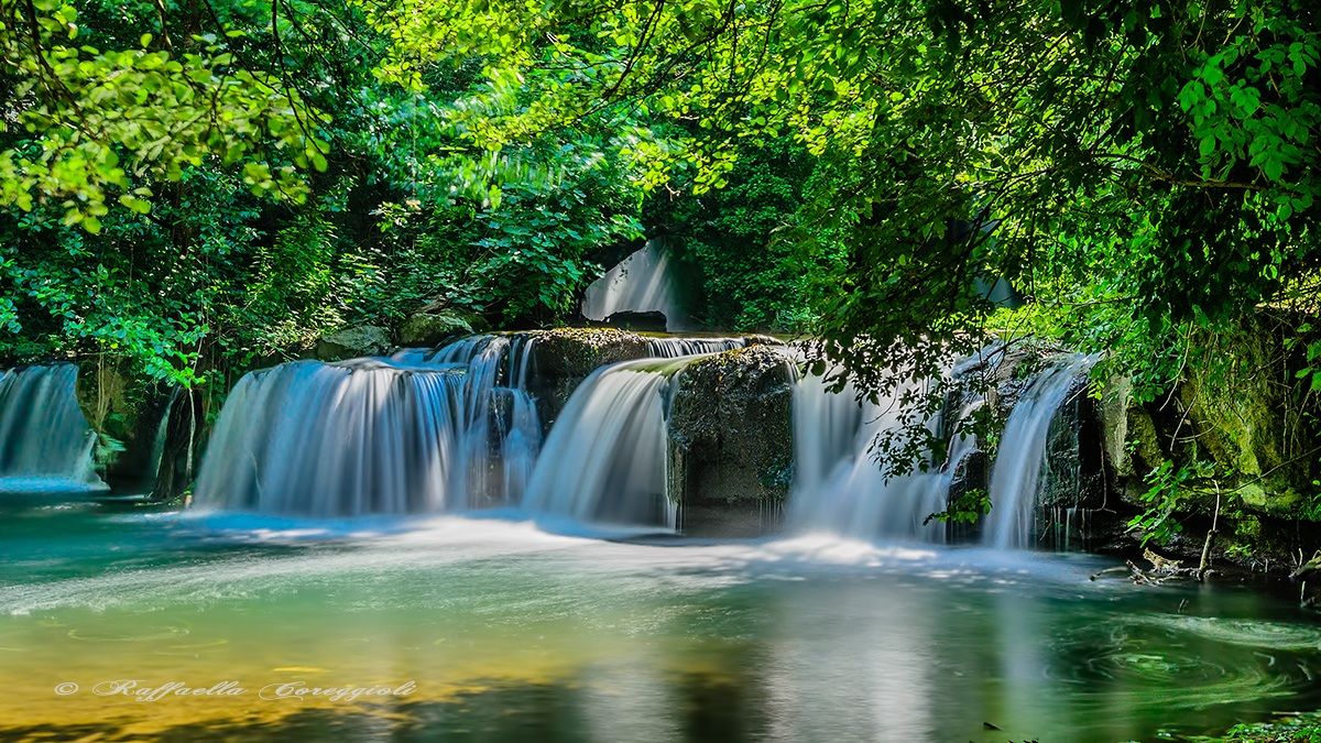 Monte Gelato waterfalls 5