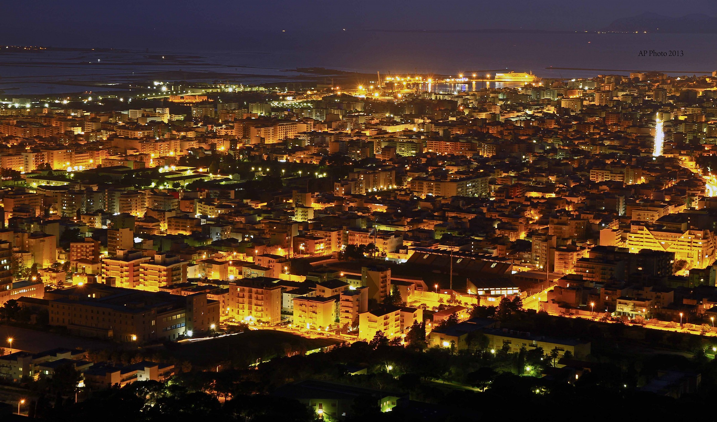 Trapani by night