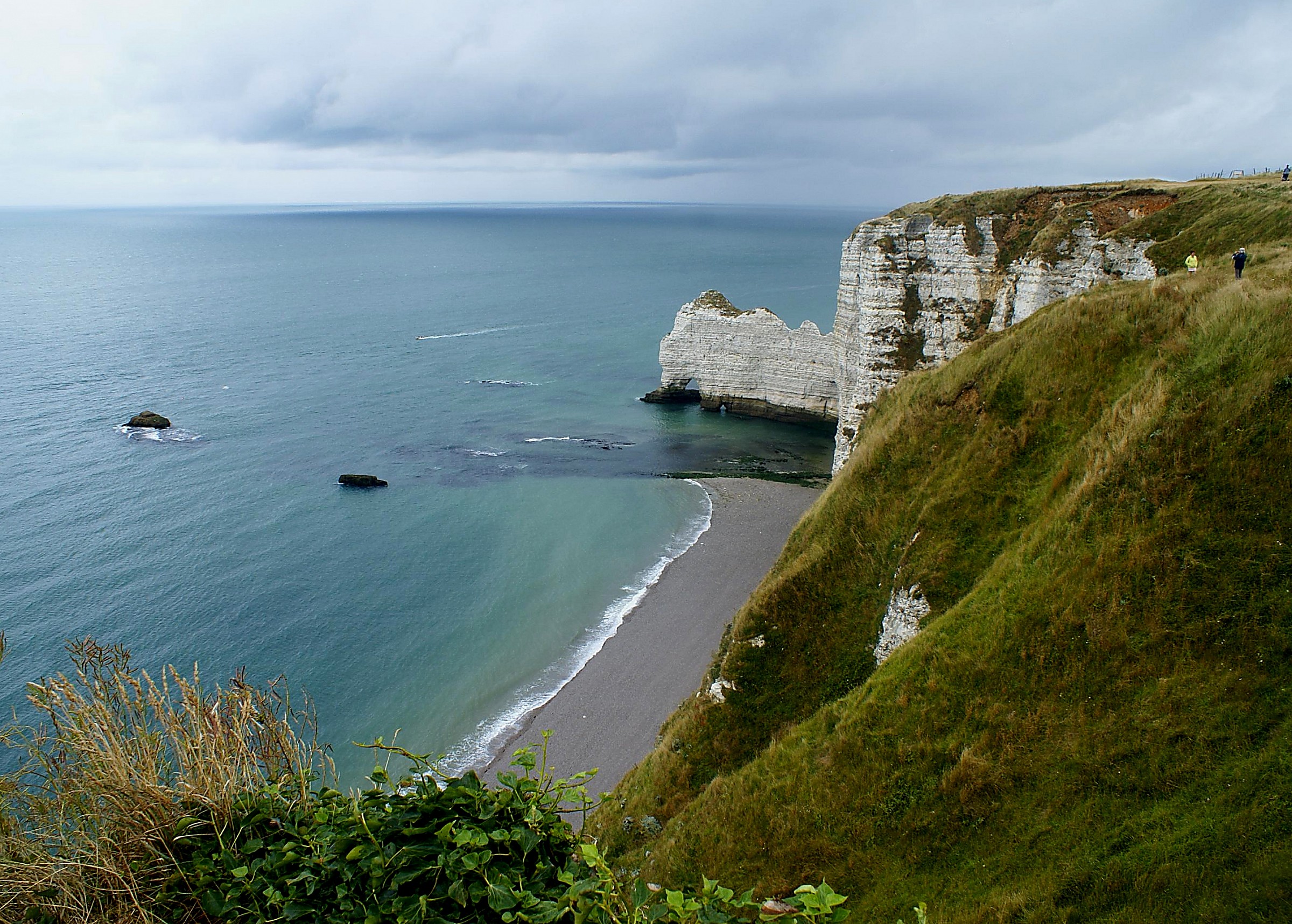 Falaises merveilleuses d'Etretat