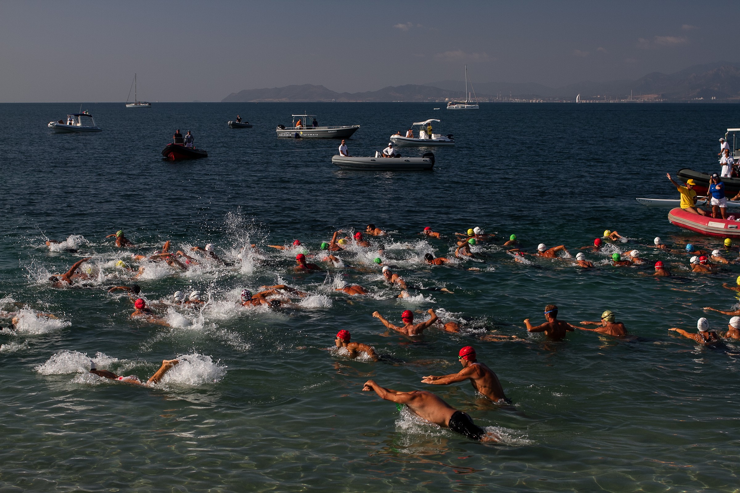 Cagliari_Poetto, la partenza