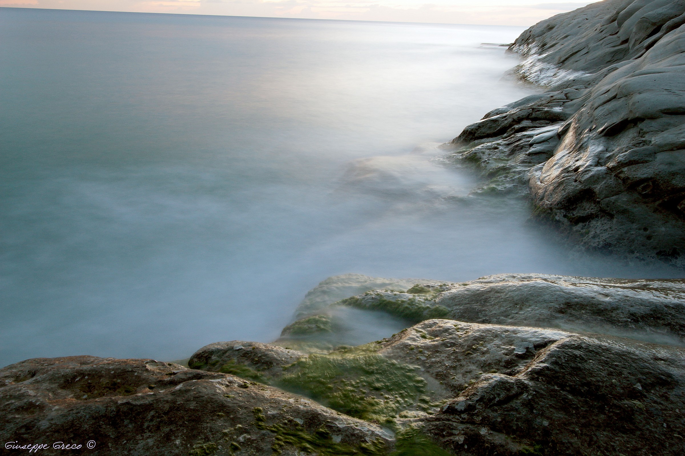 Ai piedi della scala dei Turchi