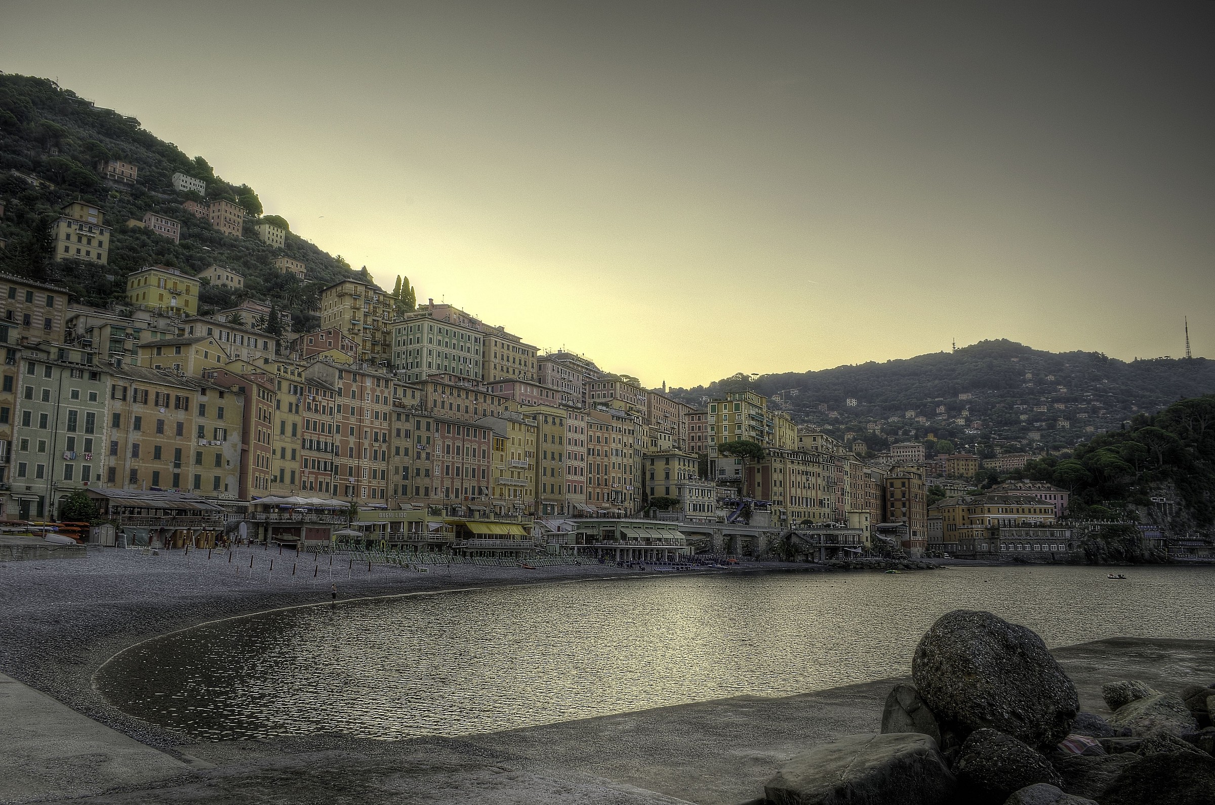 sunrise camogli