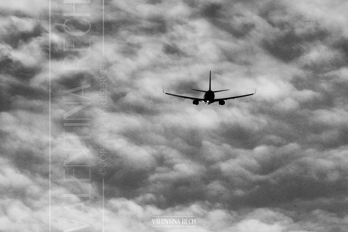 Flying in the clouds