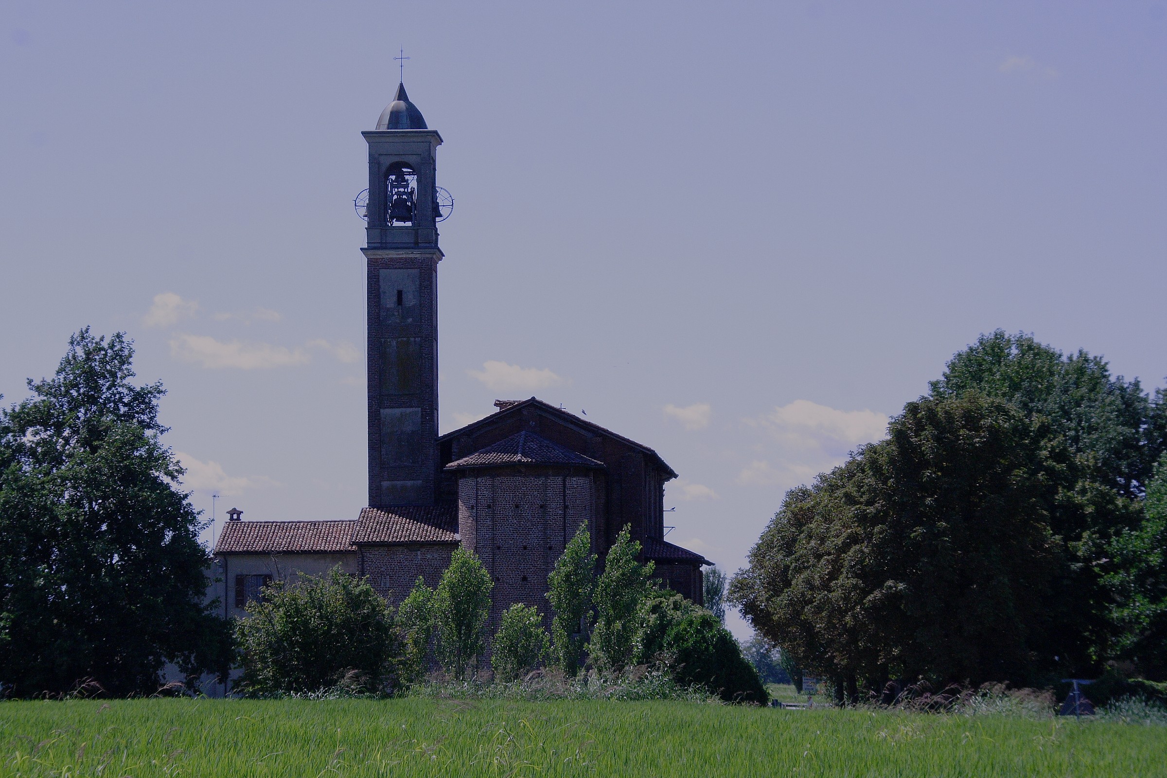 The parish church of Carpignago