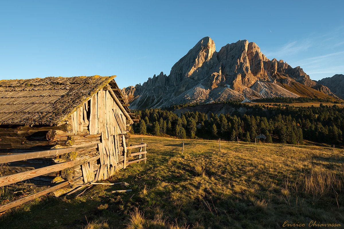 Peitlerkofel from the Passo delle Erbe