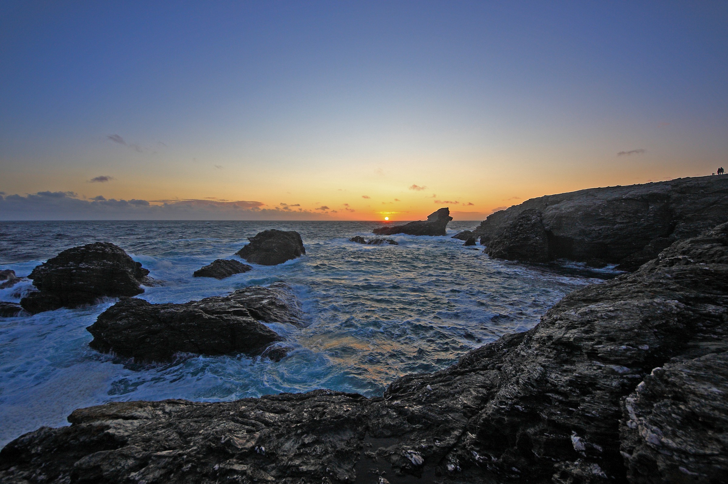 Sunset on Belle Ile en mer - Brittany