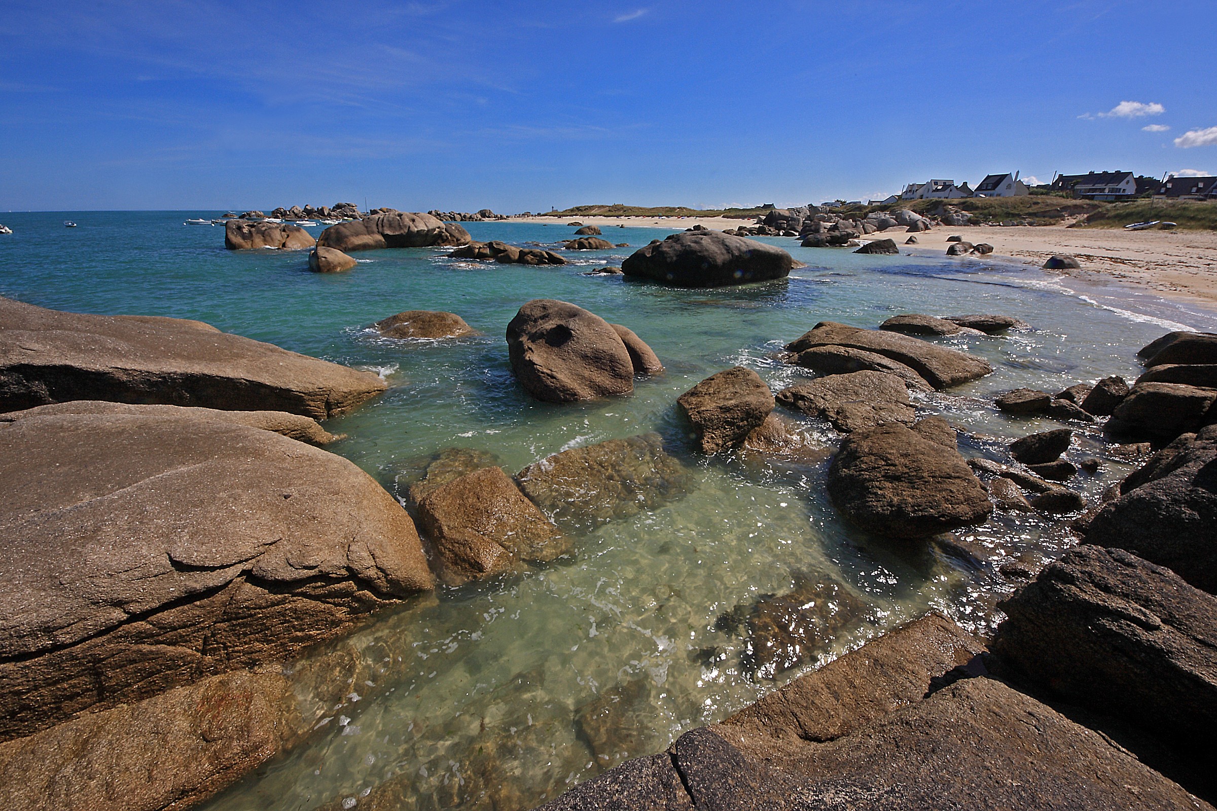 Beach near Kerlouan - Brittany