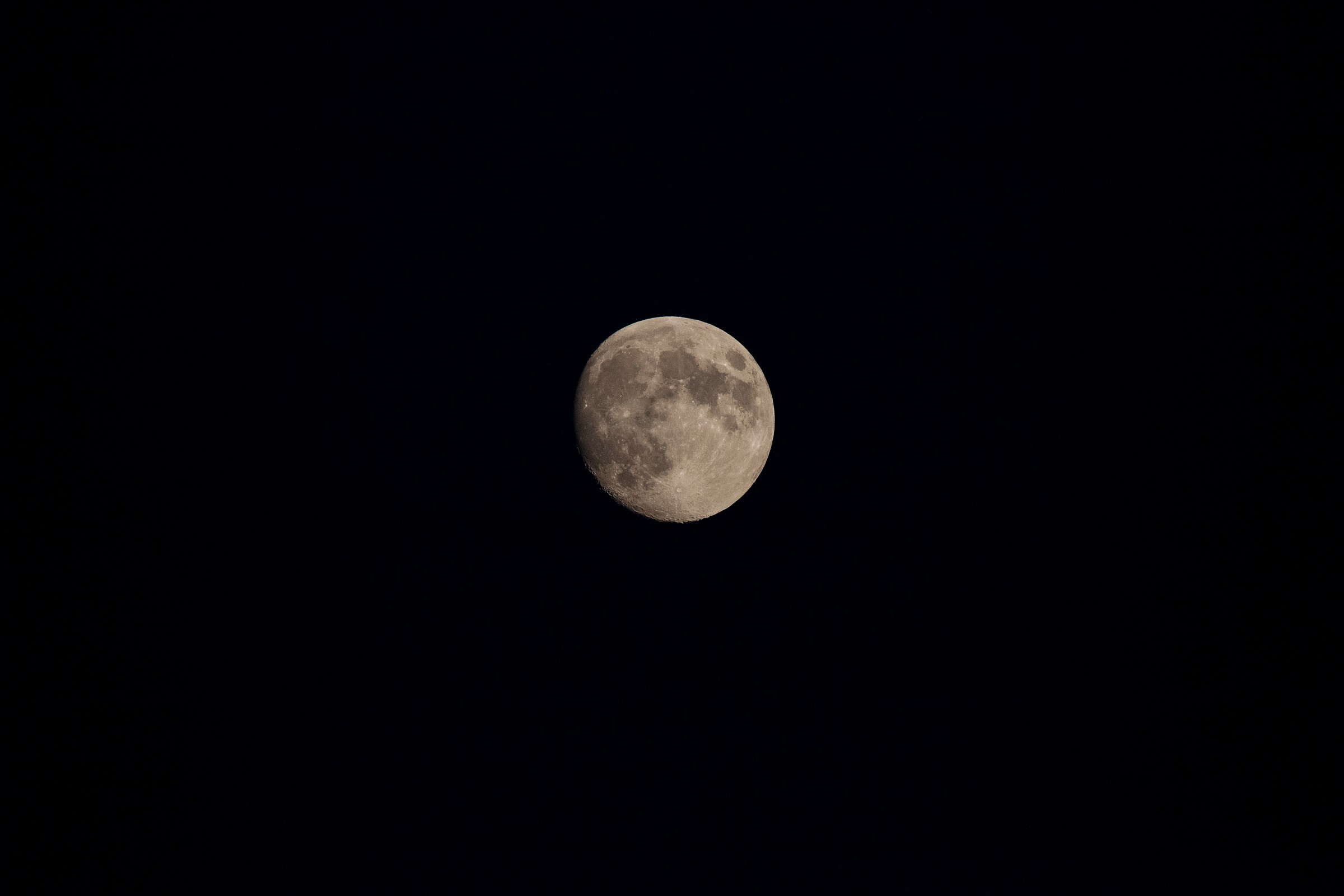 Luna - Tamron 150-600 a mano