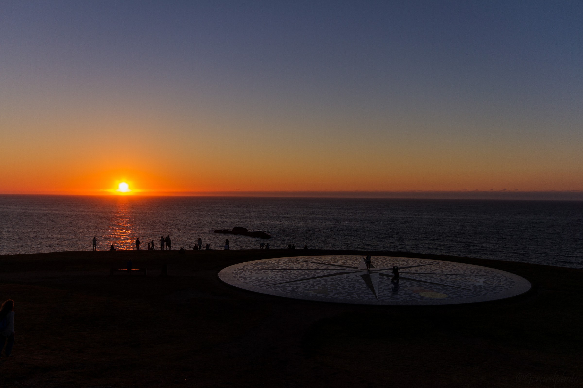 Sunset from the column of Hercules - 2