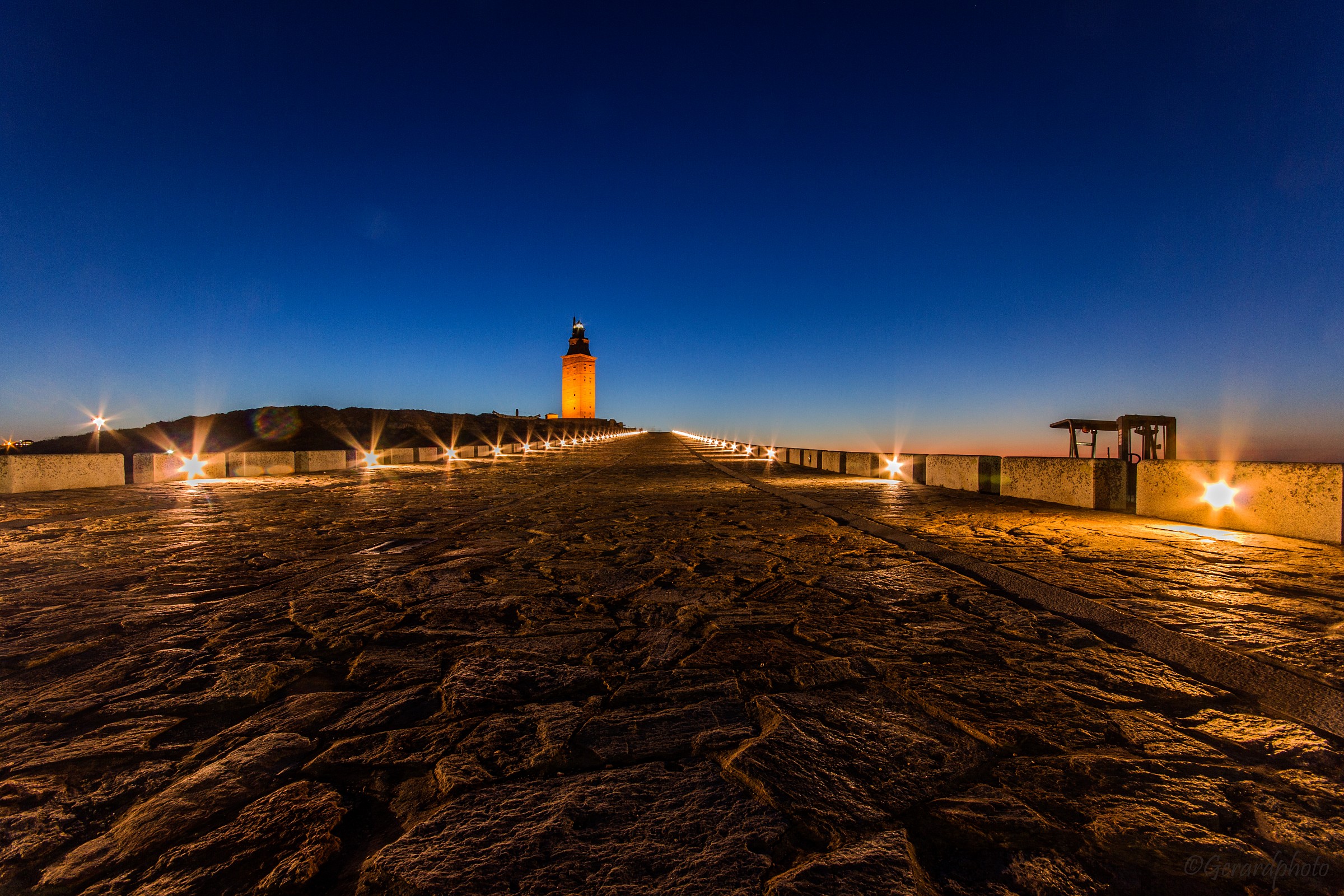 towards the column of Hercules