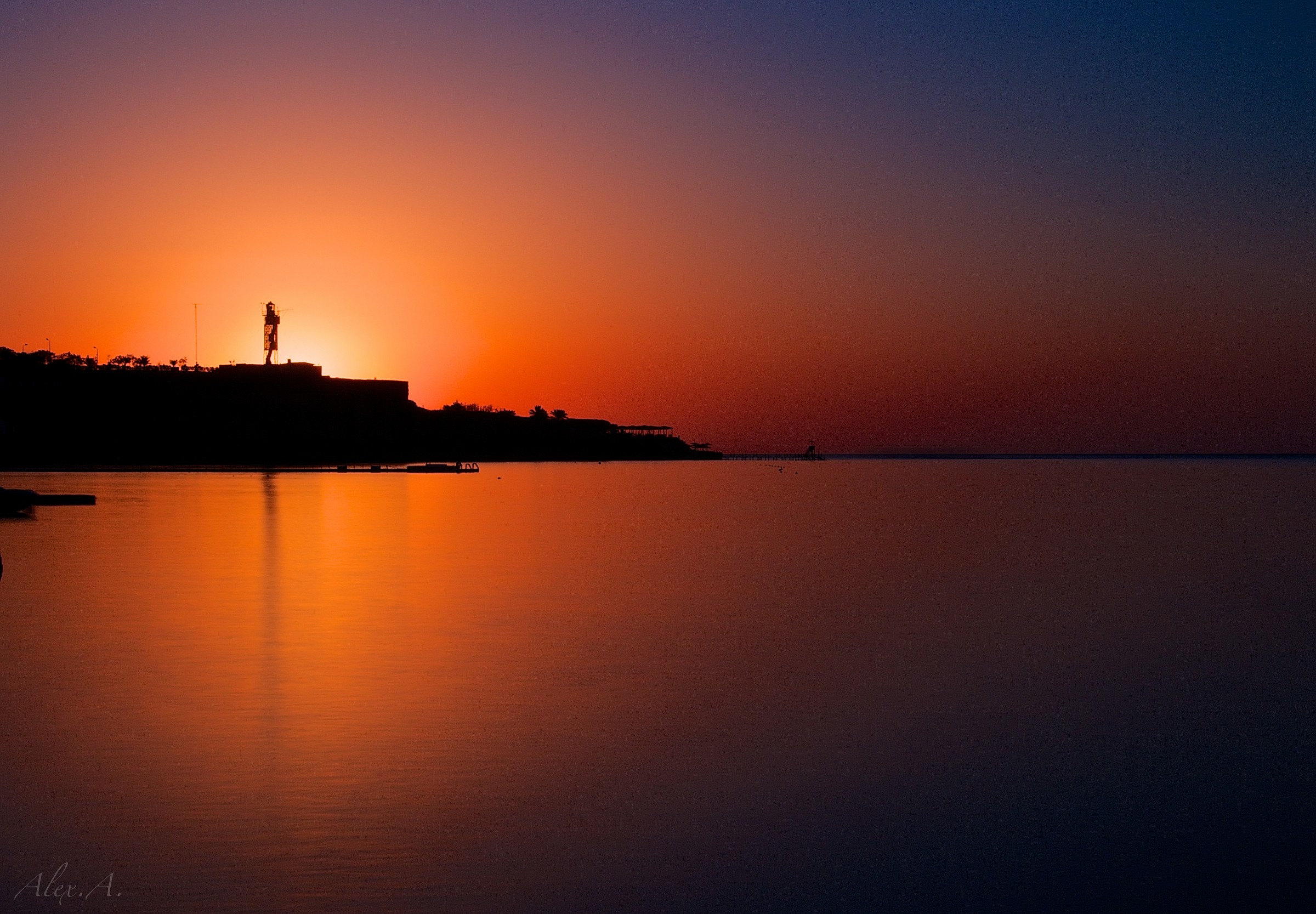Sunrise in The Red Sea