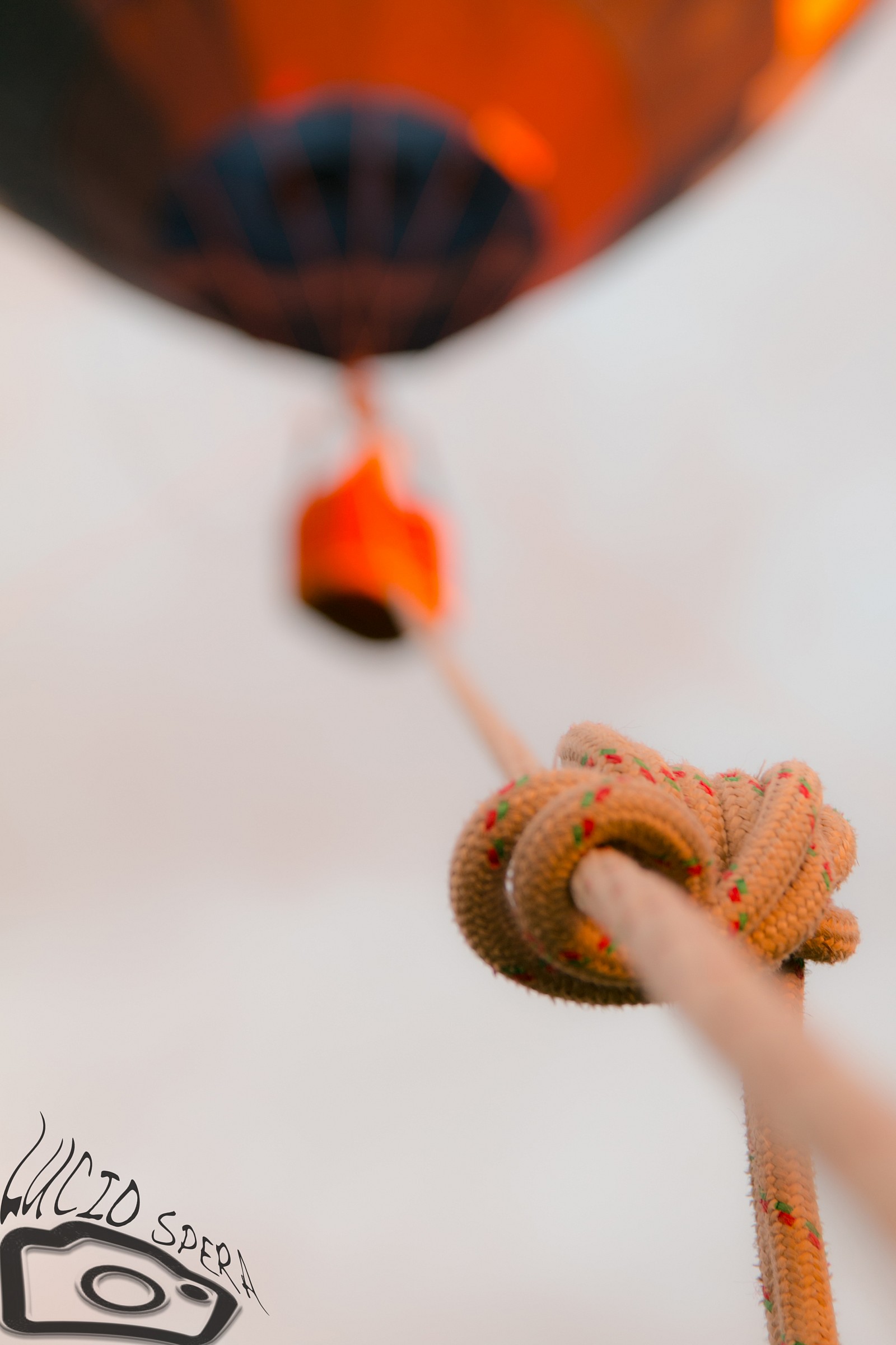 A node keeps you from flying off!