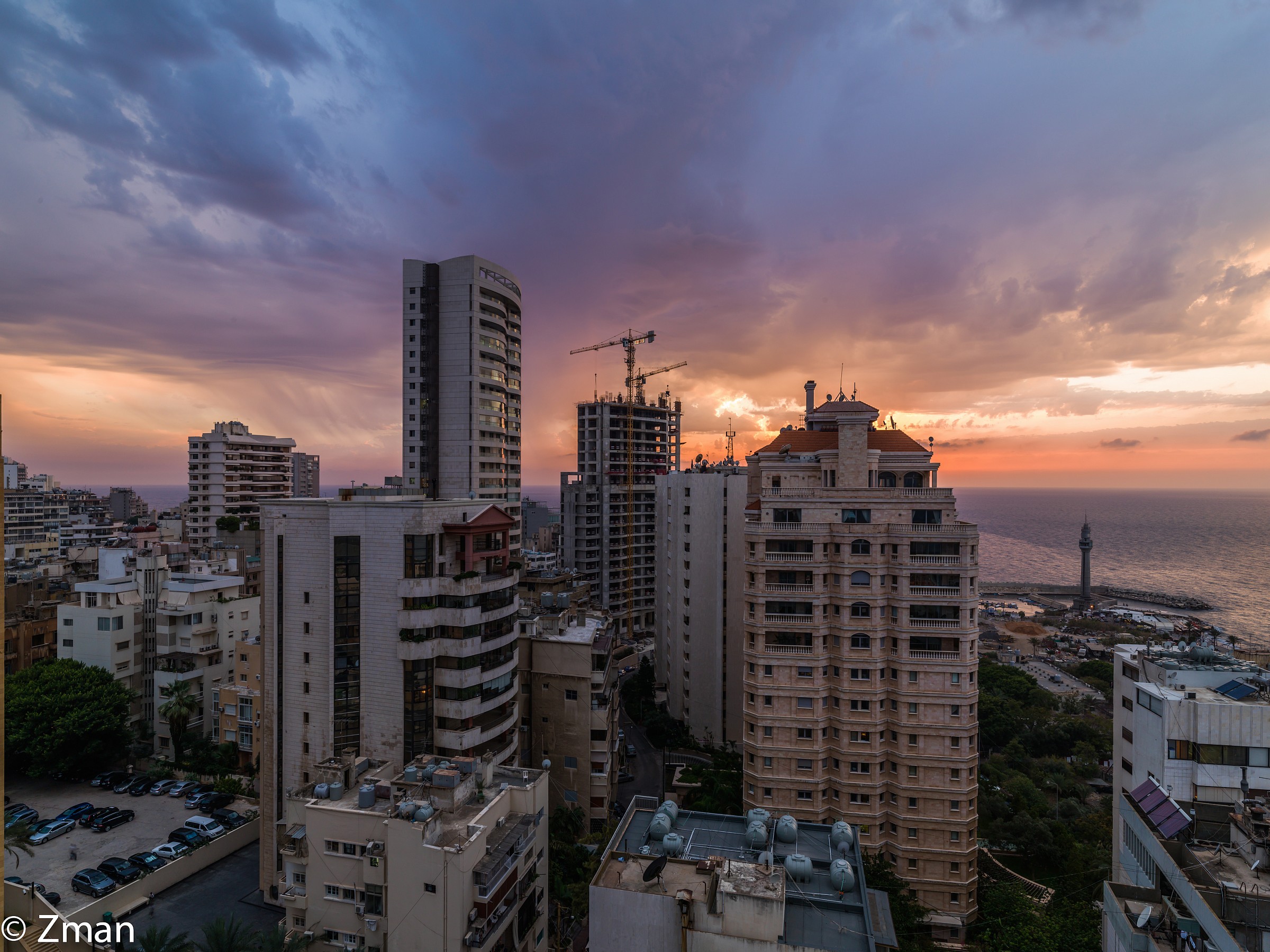 Ho dovuto girare questo Sunset from our Window