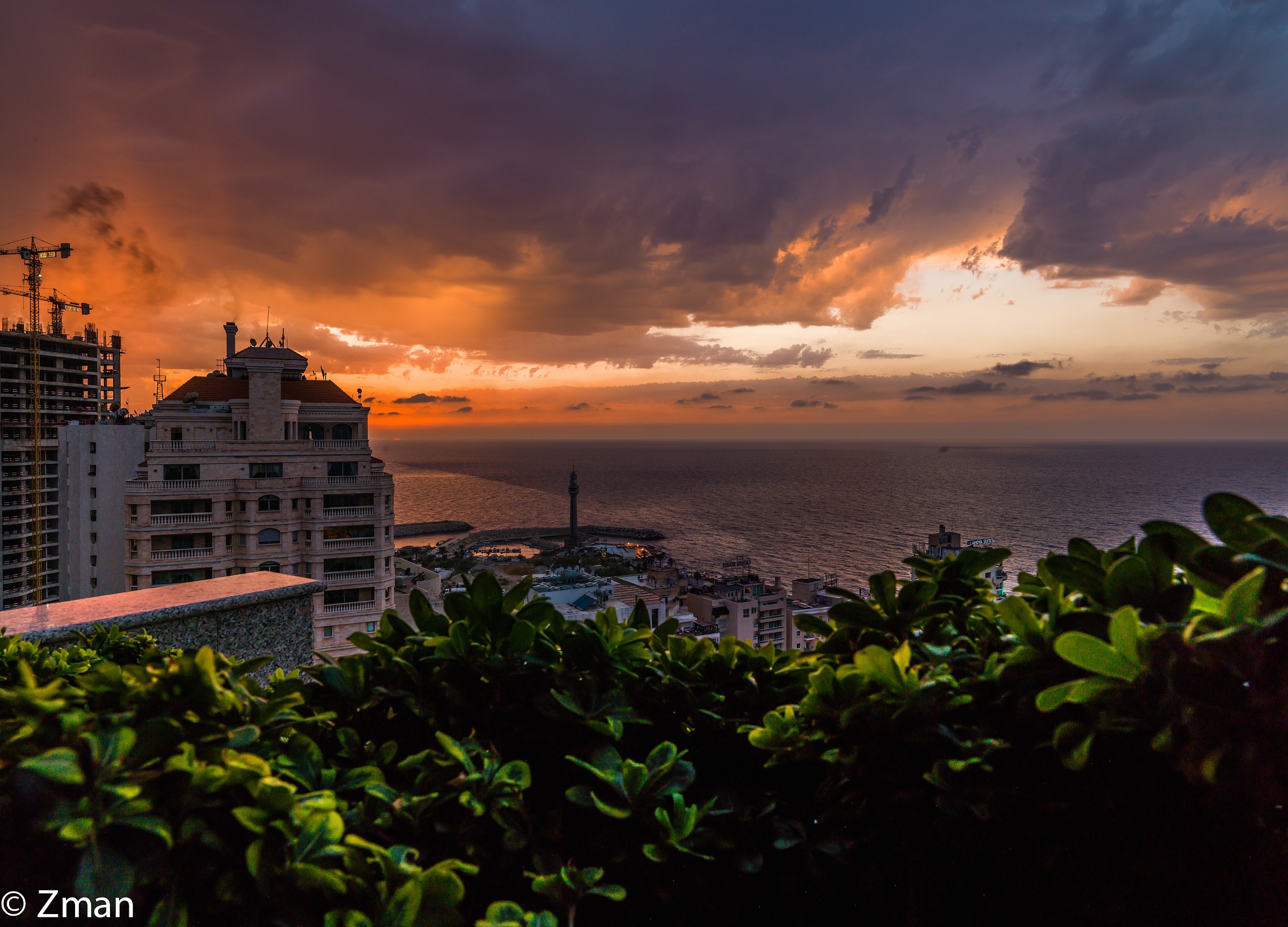 Ho dovuto girare questo Sunset from our Window