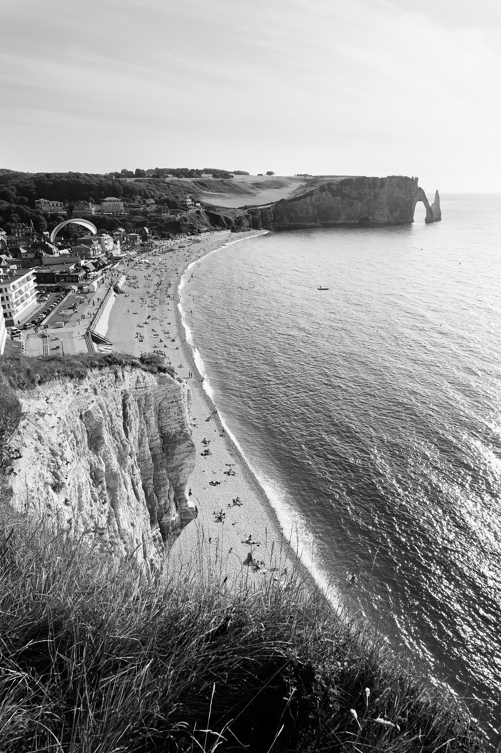 Etretat b & n