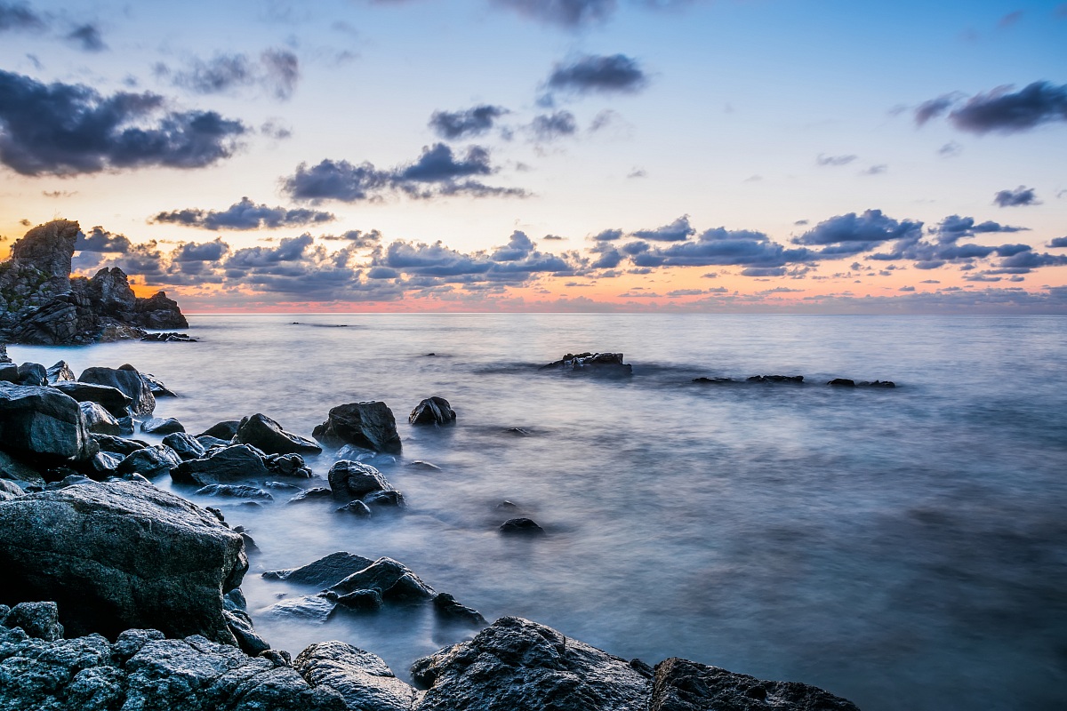 The colors of the sunset