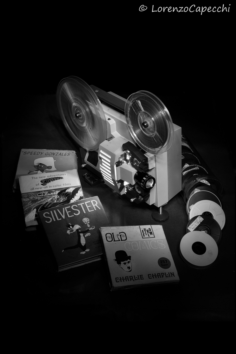 Super 8 projector