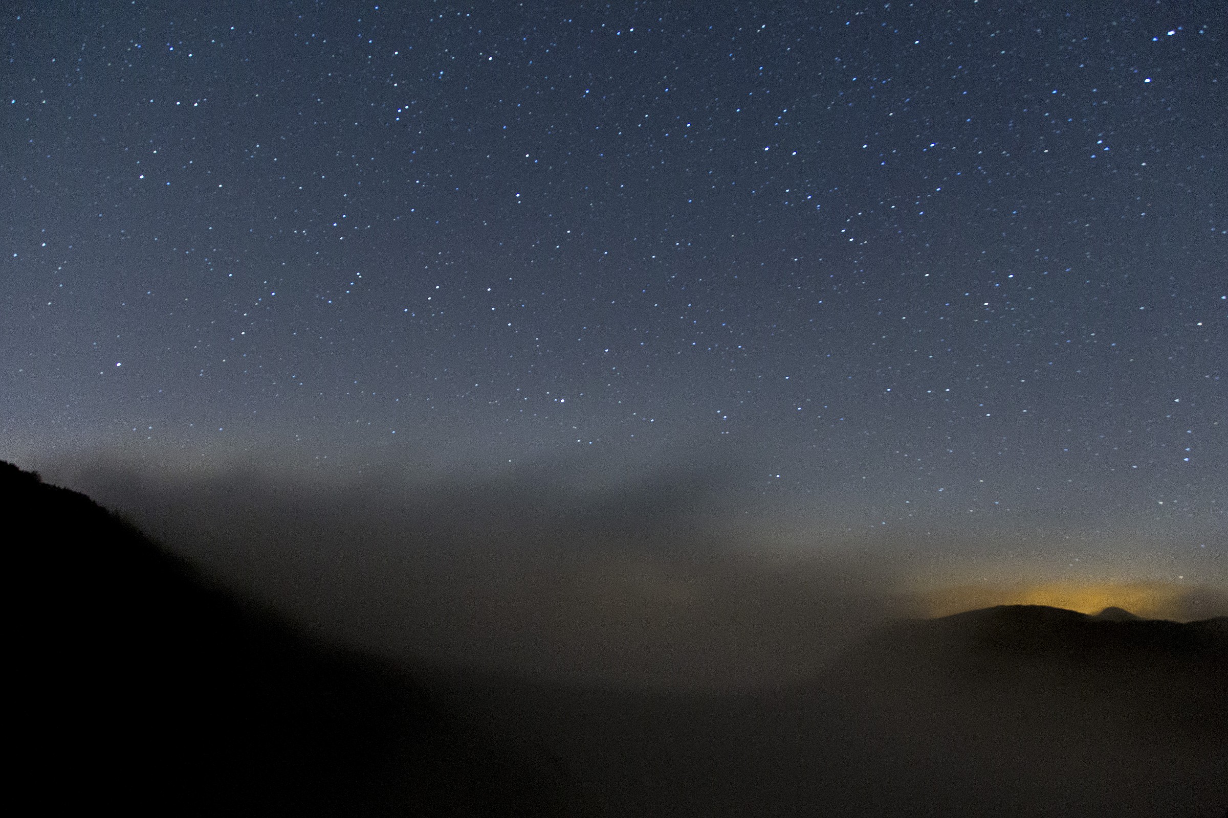 Campo Imperatore in the night