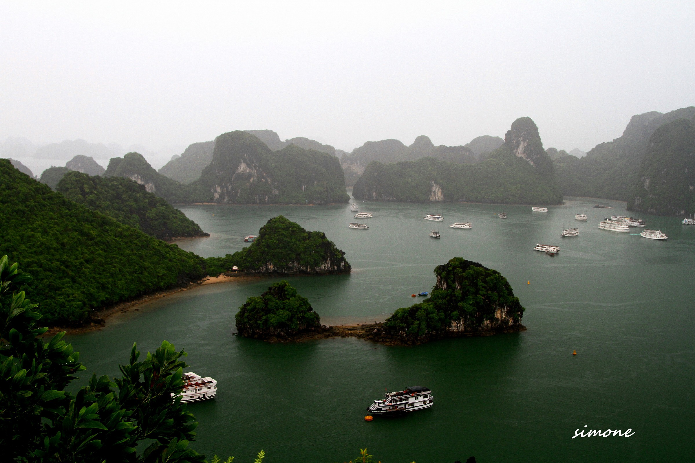 The eighth wonder of the world, as seen from Titop island