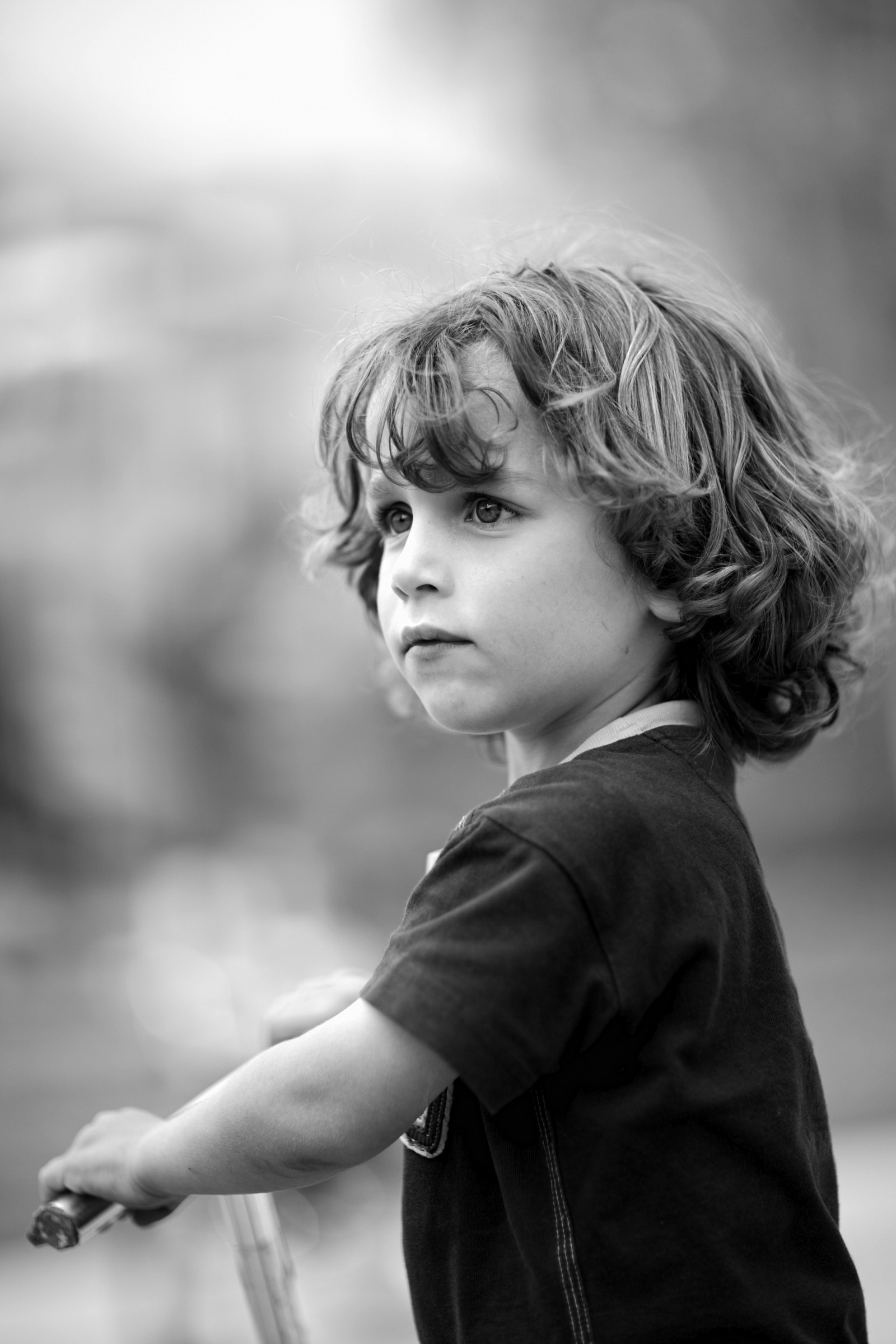 al timone del monopattino