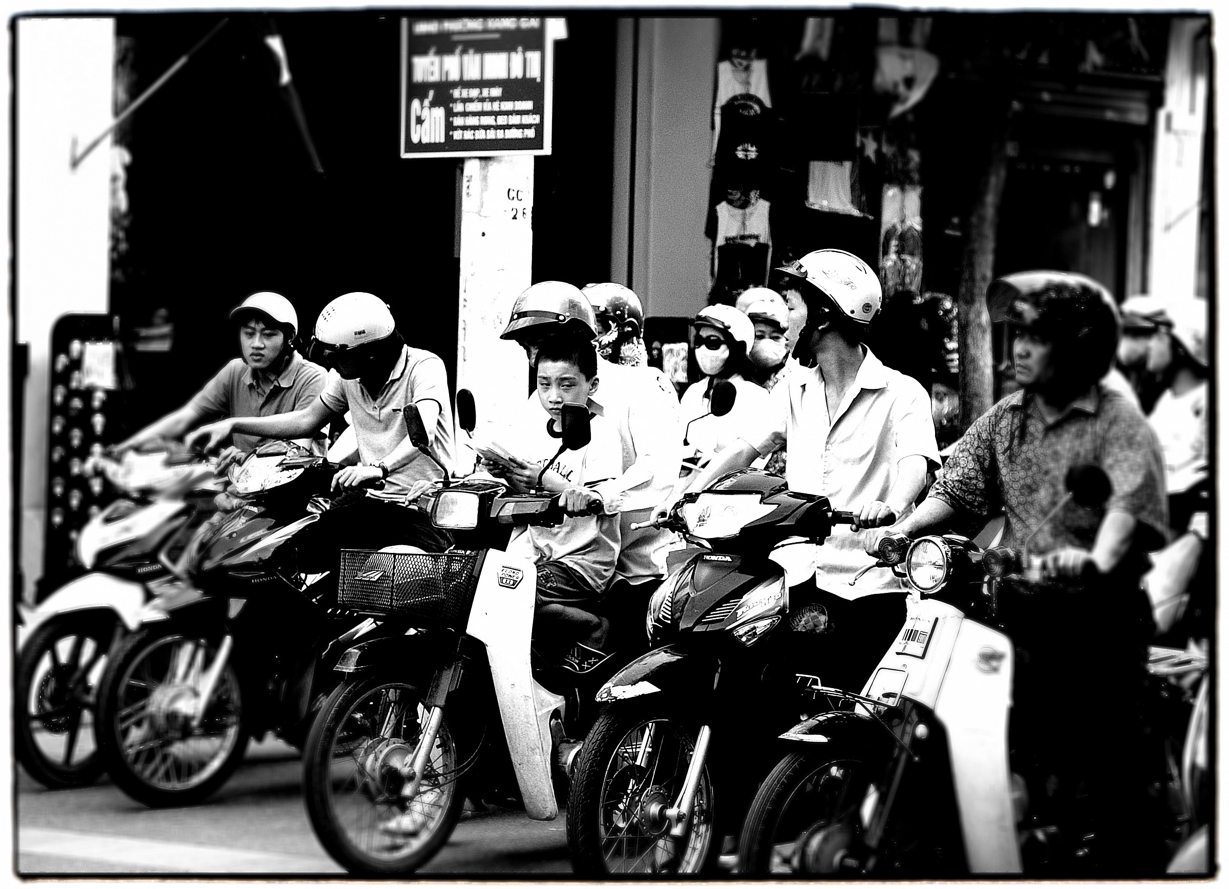 Hanoi traffic light