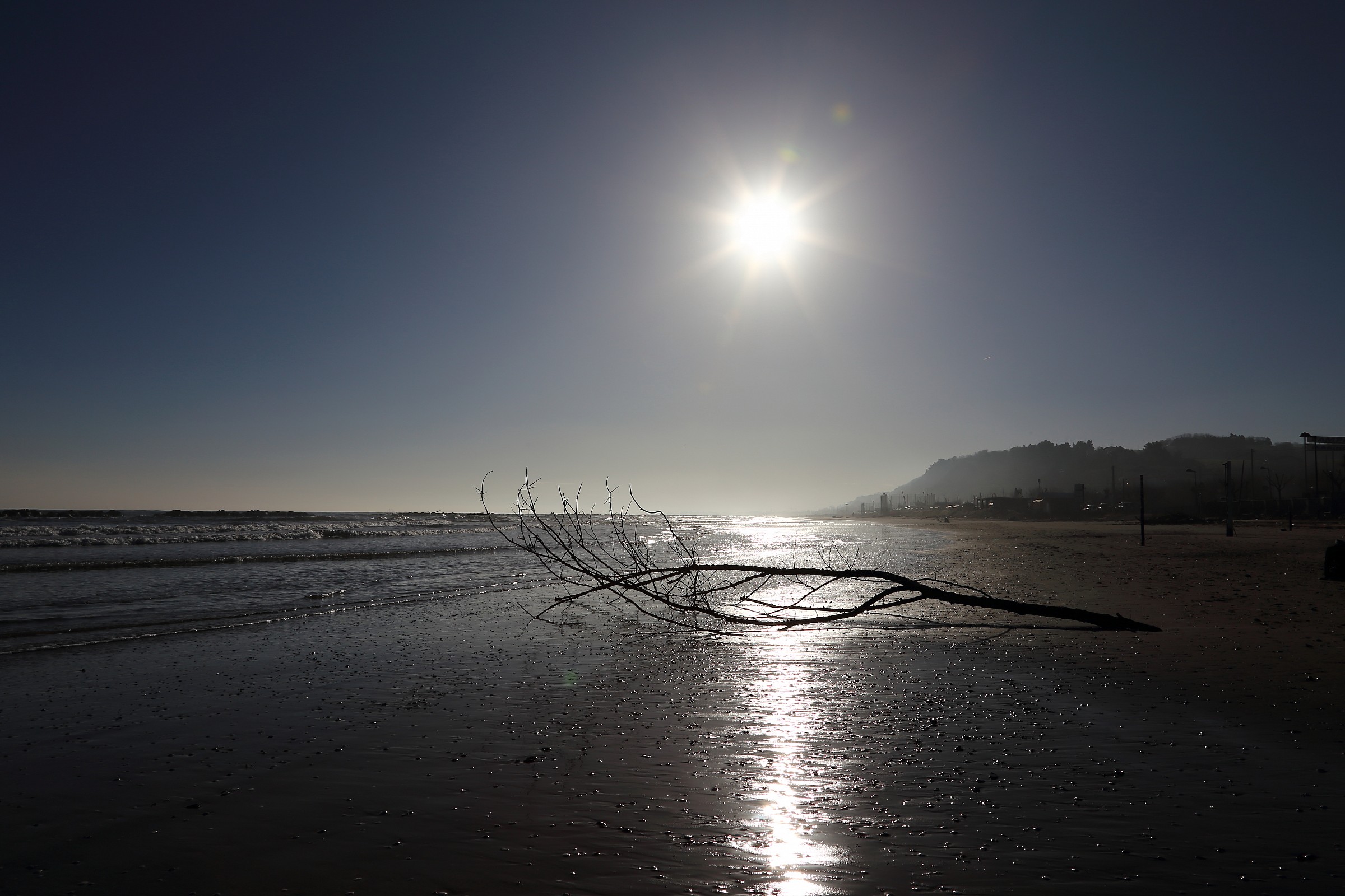Controluce in spiaggia