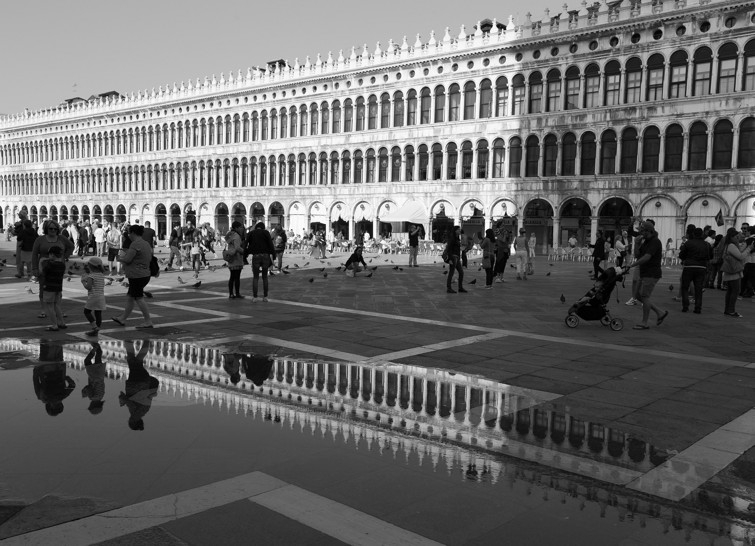 Il riflesso di un merletto.