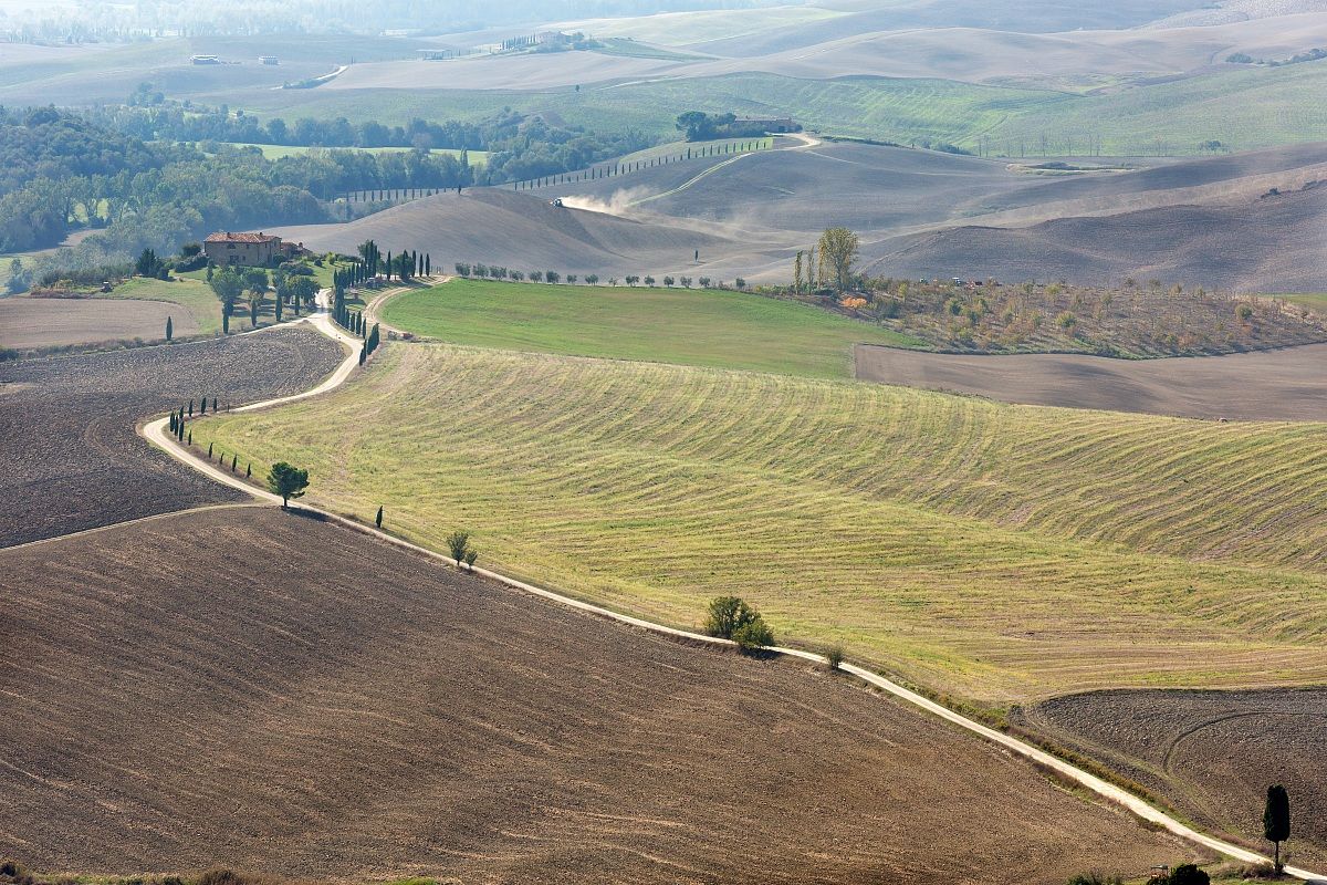 Panorama val d'Orcia