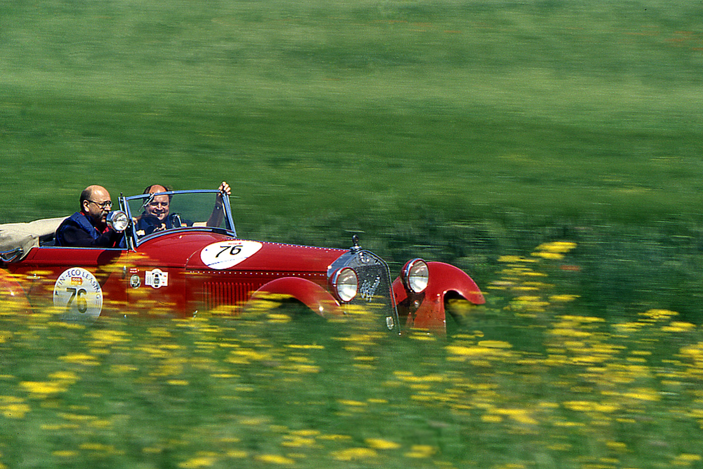 passaggio tra i fiori