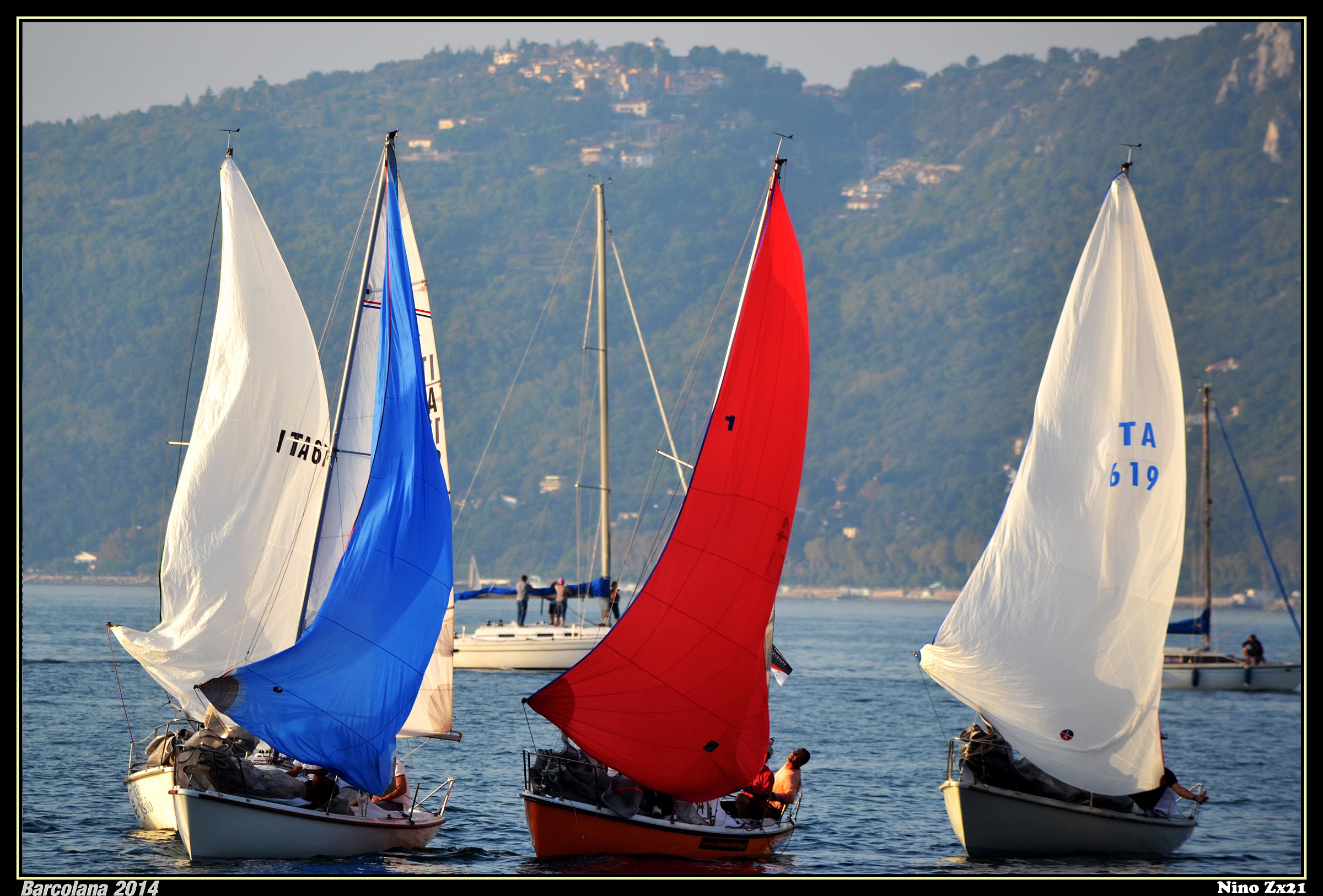 Waiting for the Barcolana