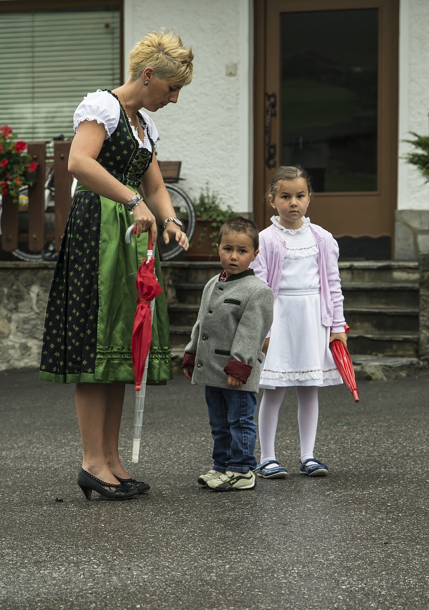 Piccoli tirolesi crescono.