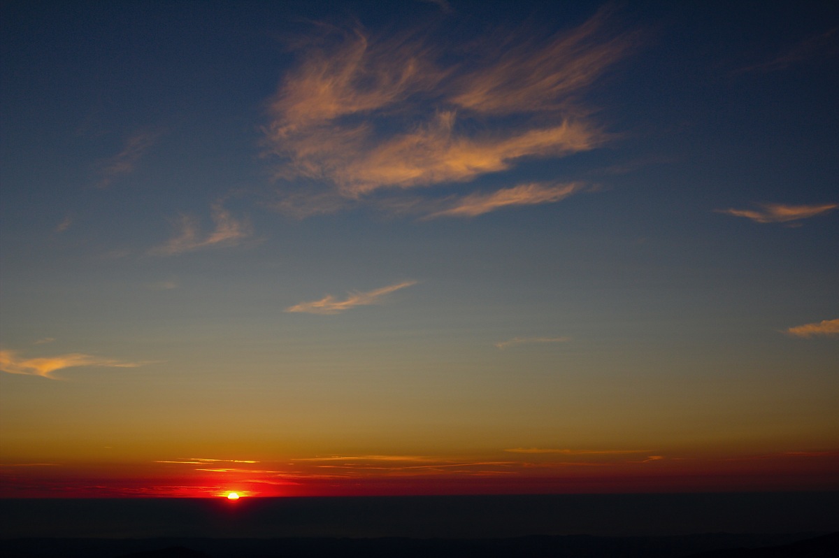 Sunrise from Mount Carrier
