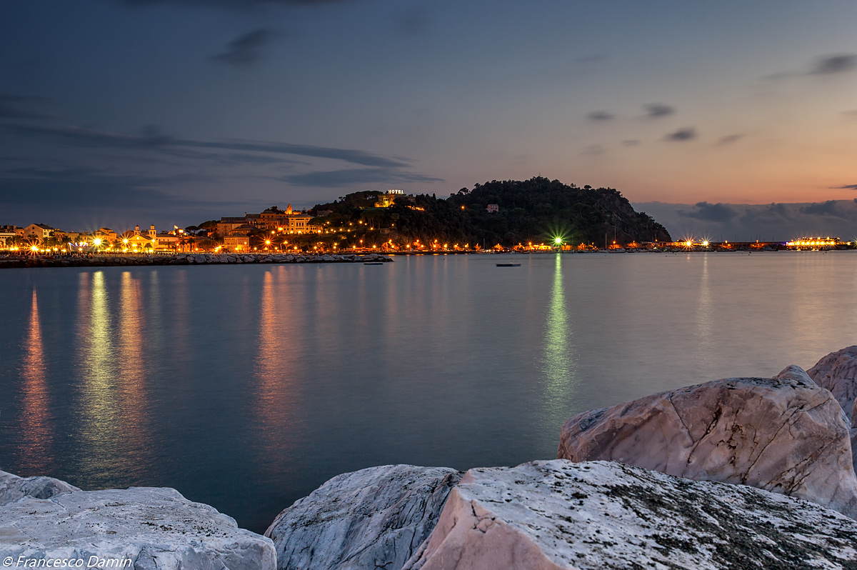 Sunset in Sestri Levante
