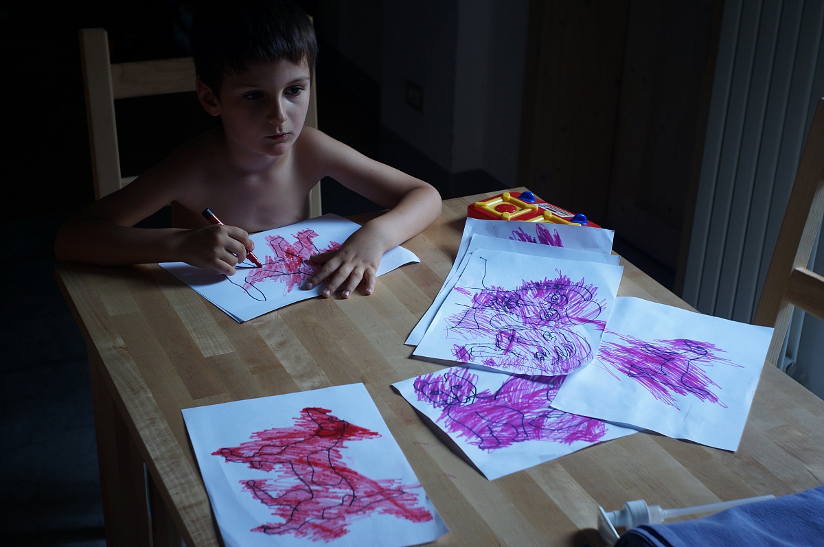 Disegnare con la mente