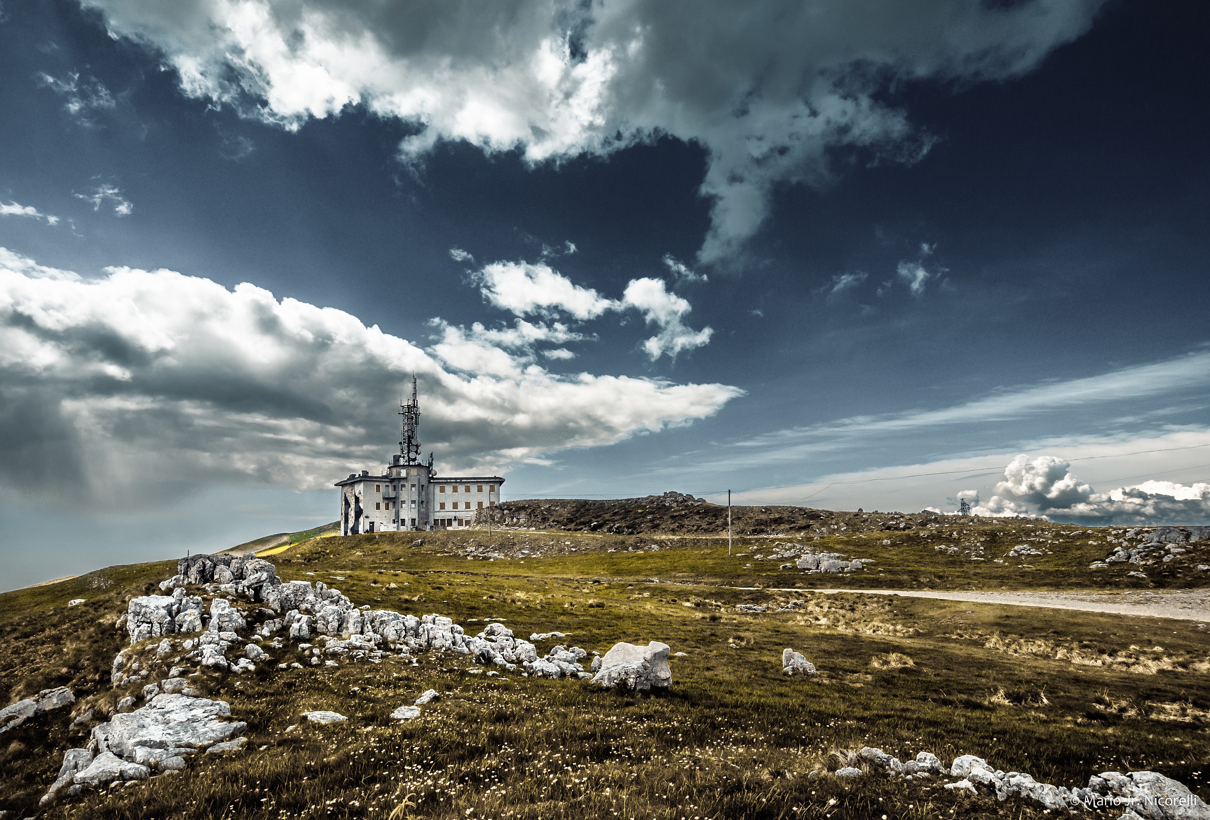 Old alpine refuge Brigade Cadore