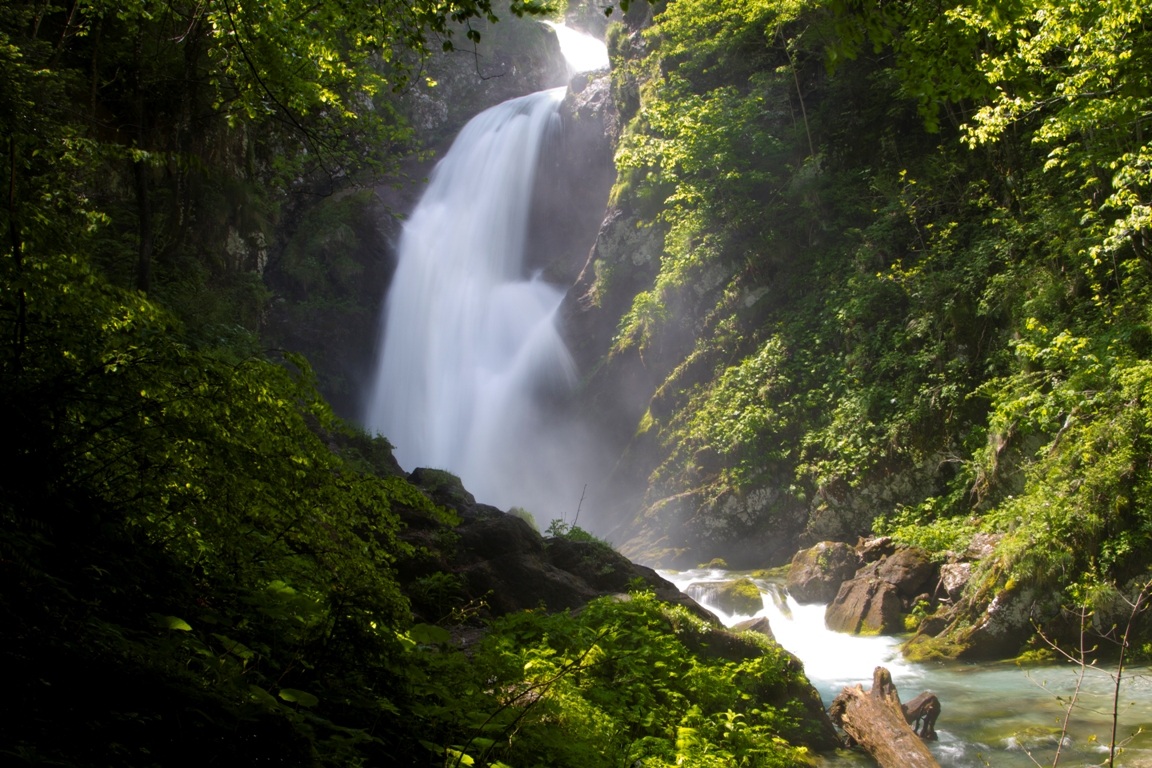 Waterfall, Val Pesioi, IT