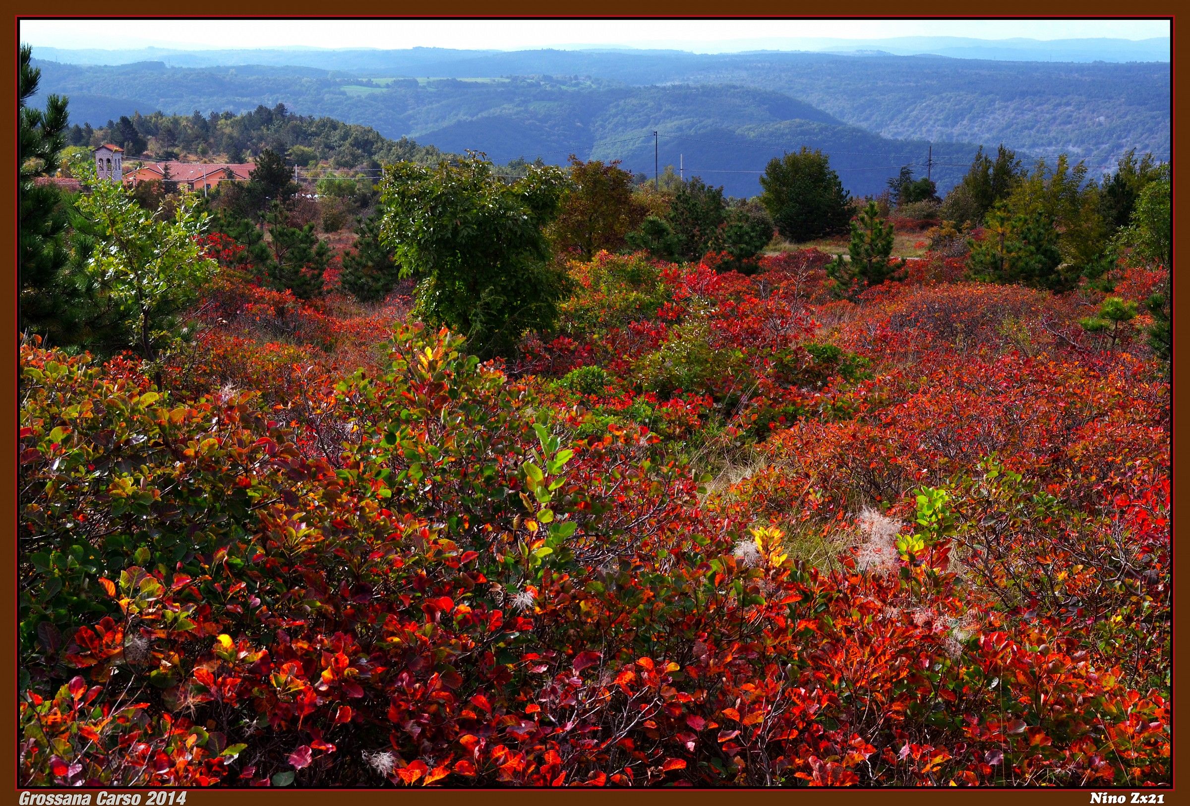 The colors of the Karst