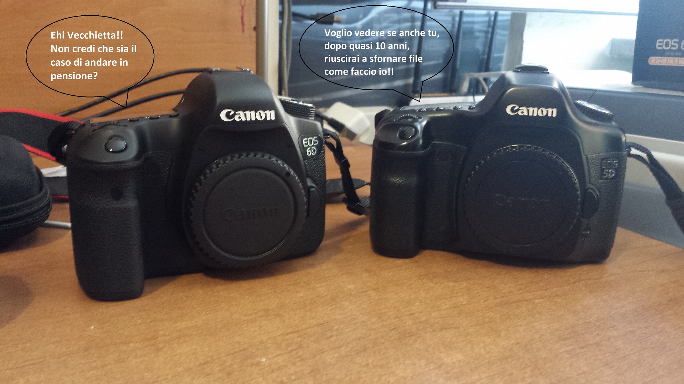 5D 6D vs old (young versus old!)